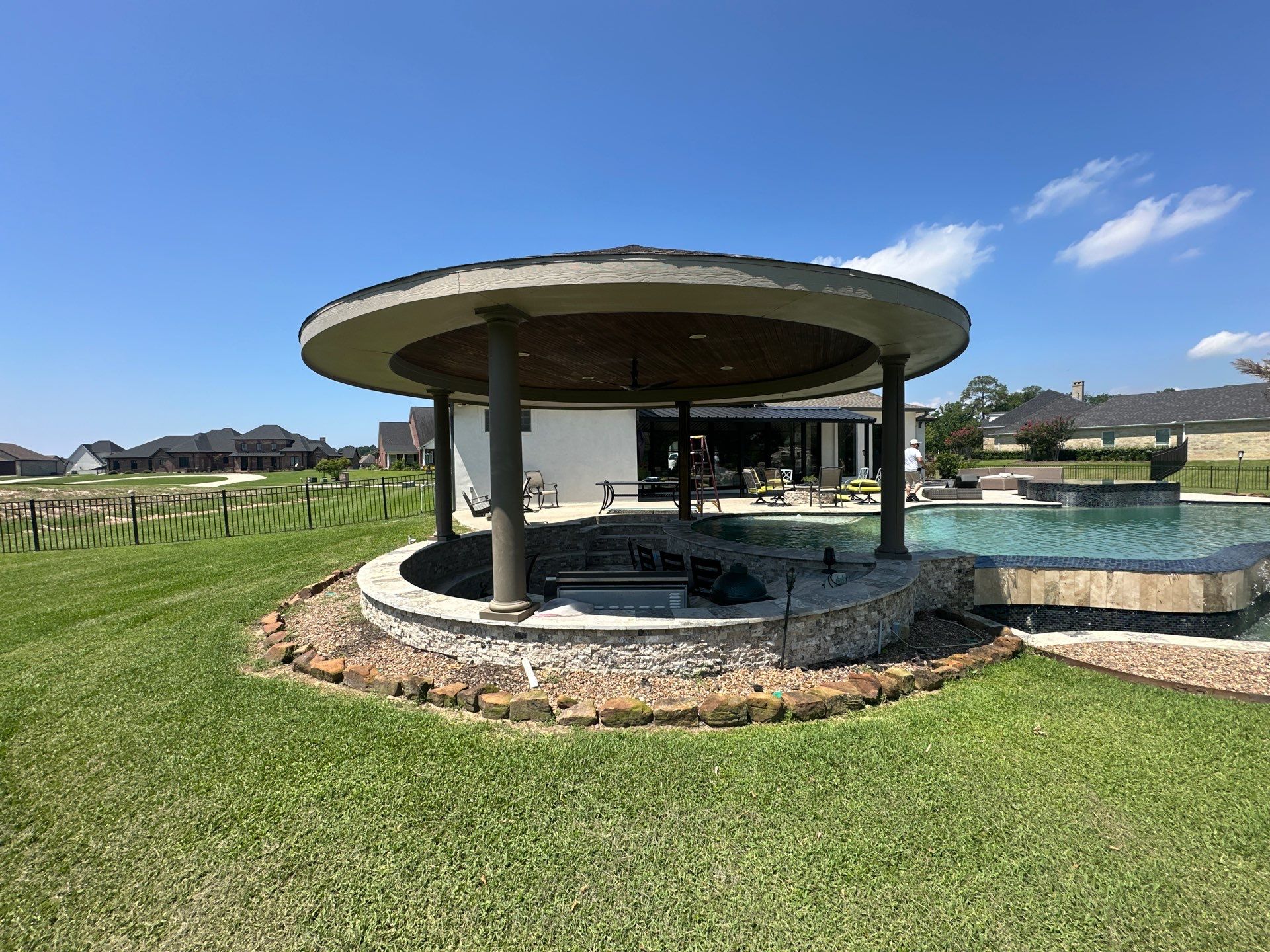 Patio Remodel in Orange County Texas by SophAlx LLC