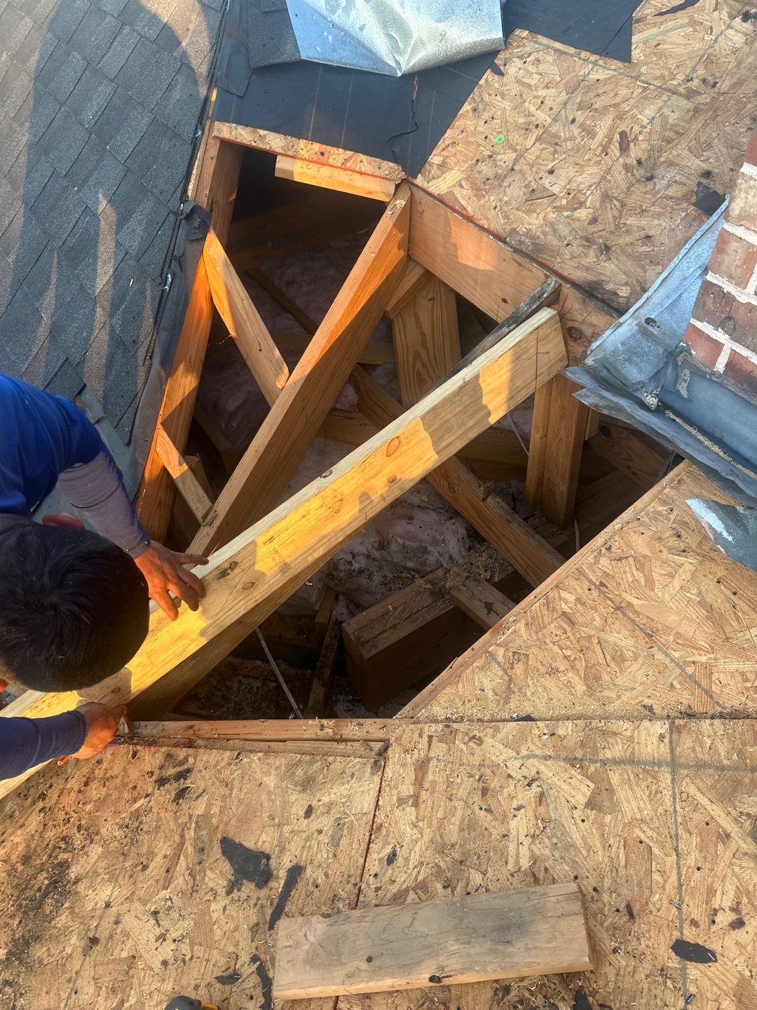 Residential Roofing Repair using Owen's Corning Duration (Lifetime) Shingles by Roof Repair Services LLC