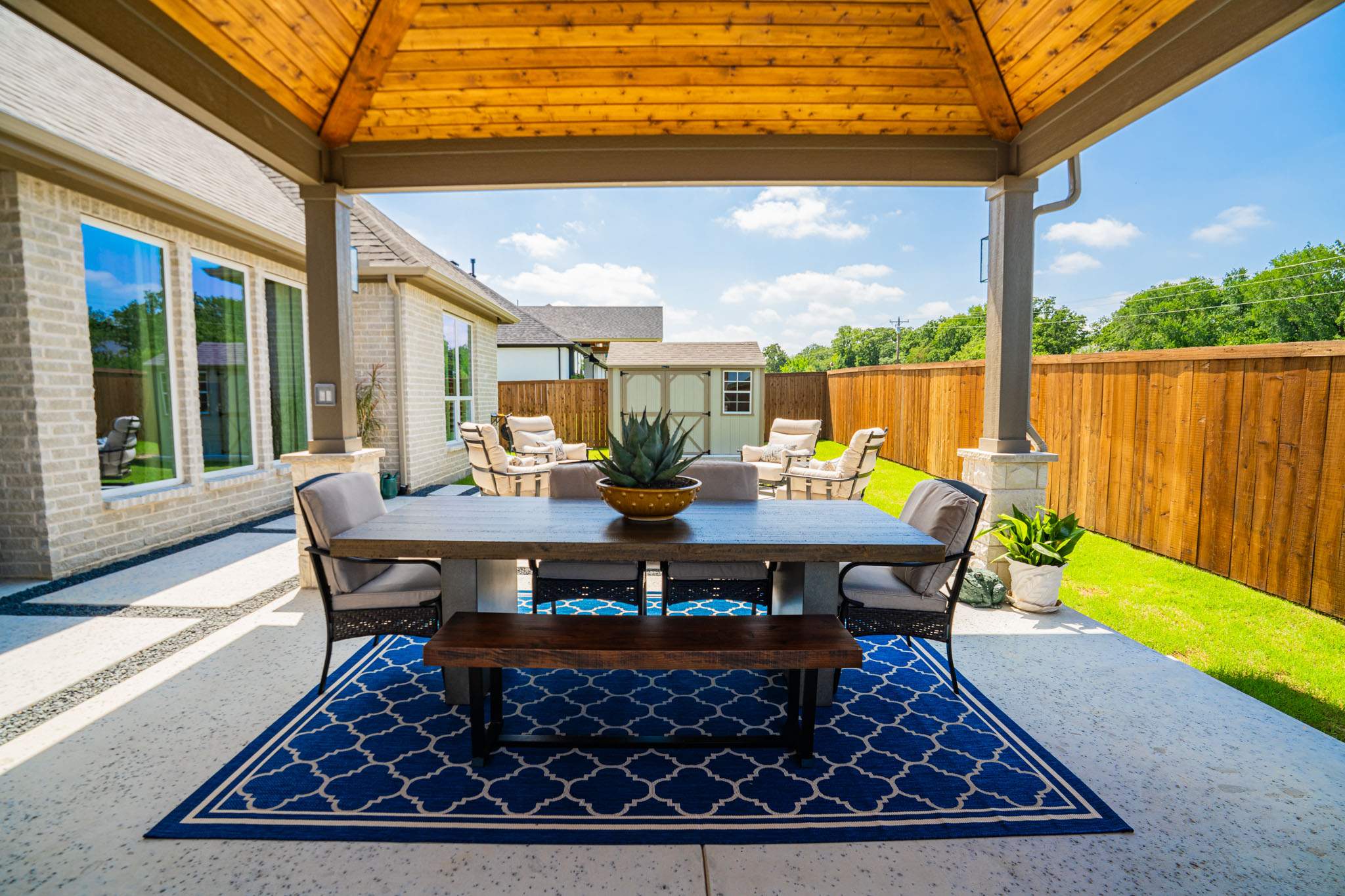 Backyard Hub: Structure & Style by Complete Exterior Solutions