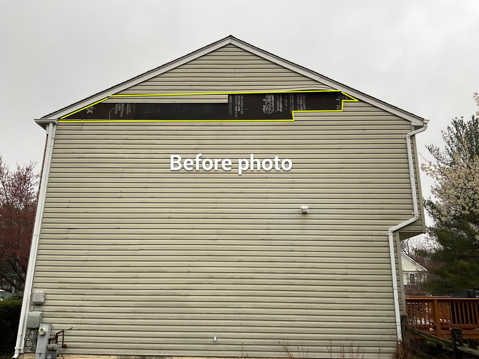 New siding    by Alpha Design Services