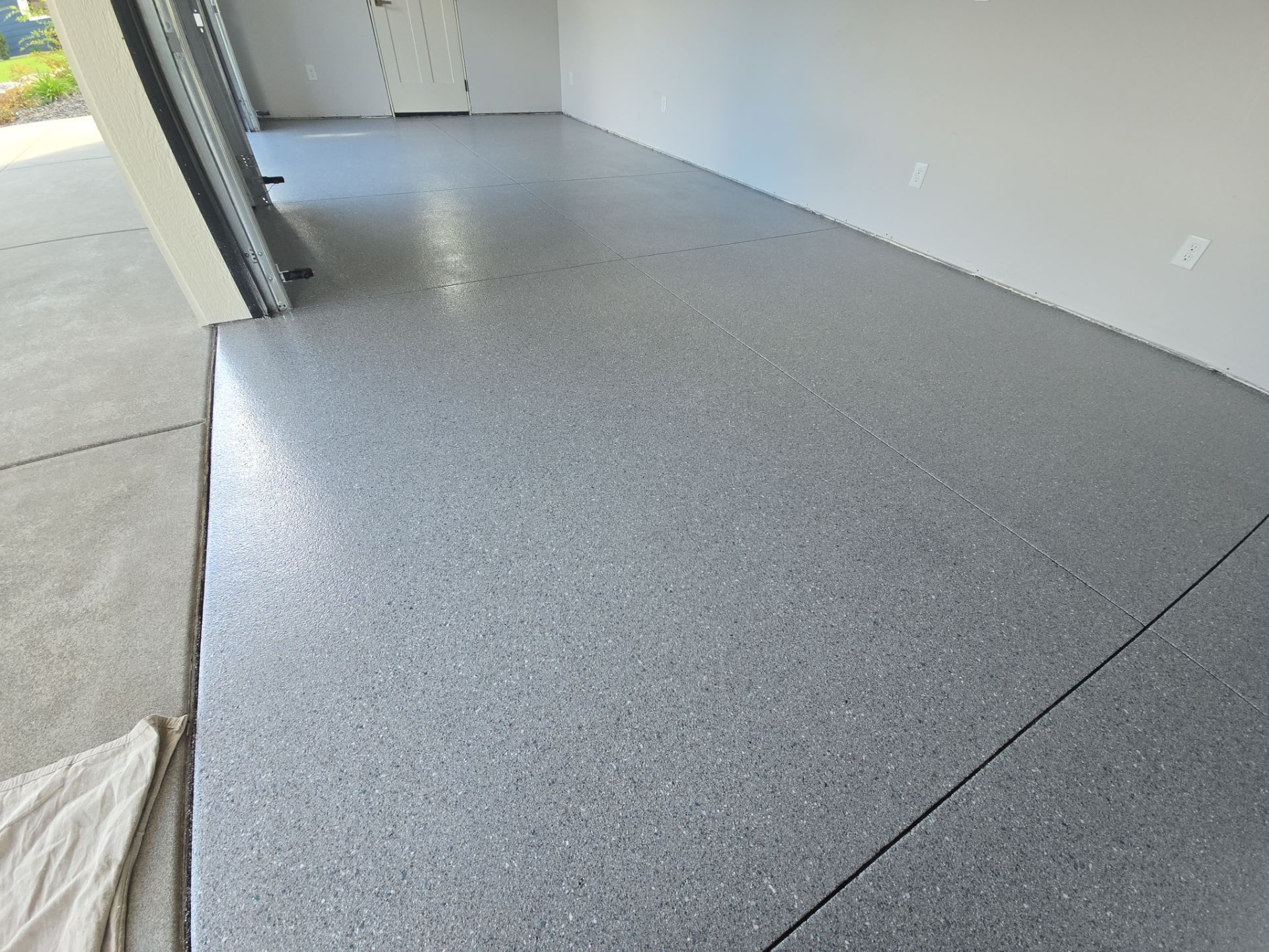 Garage Transformation using Canfield Hybrid  by Croc Coatings, LLC