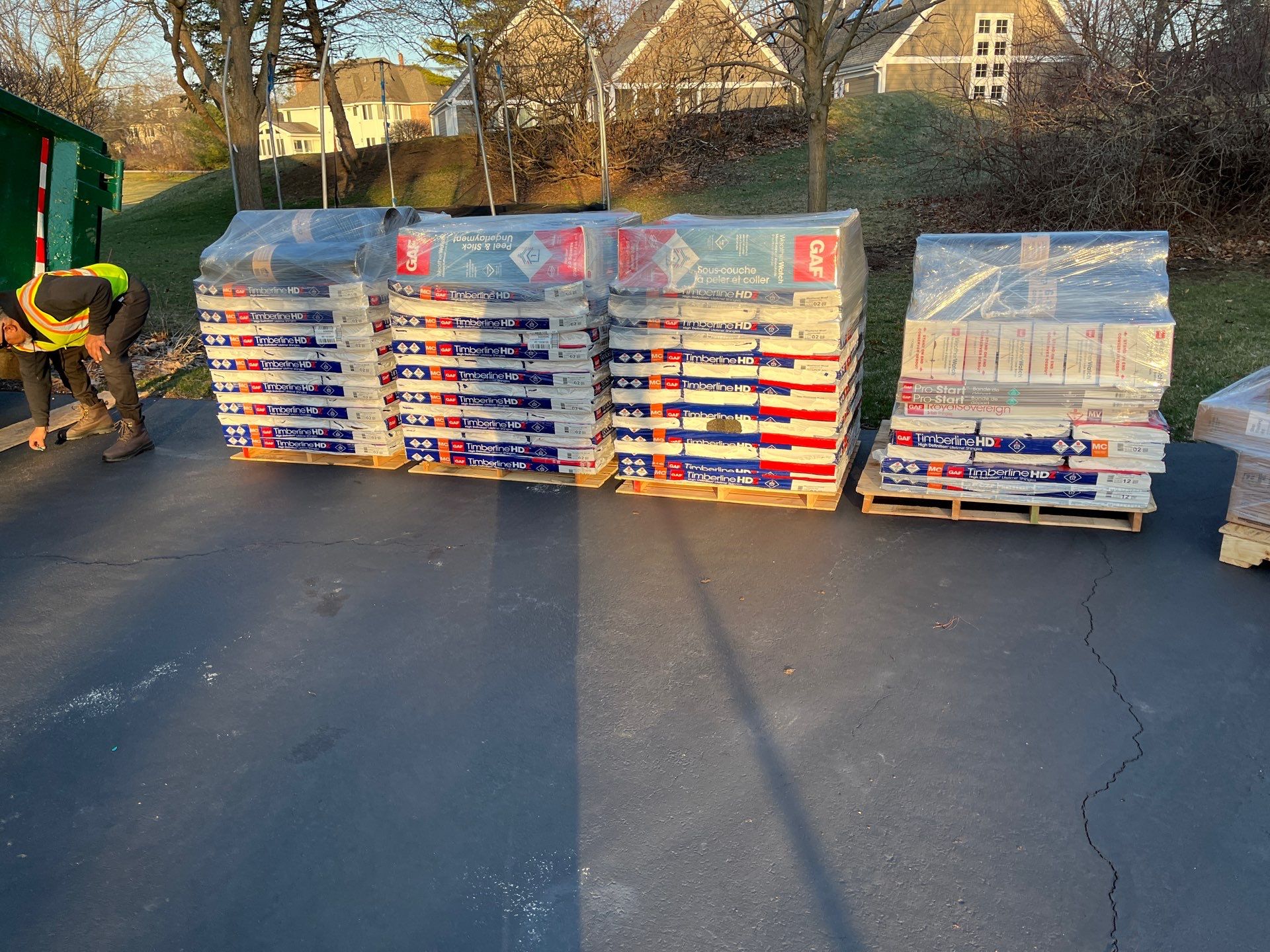 Asphalt Roof Replacement by Custom Installations