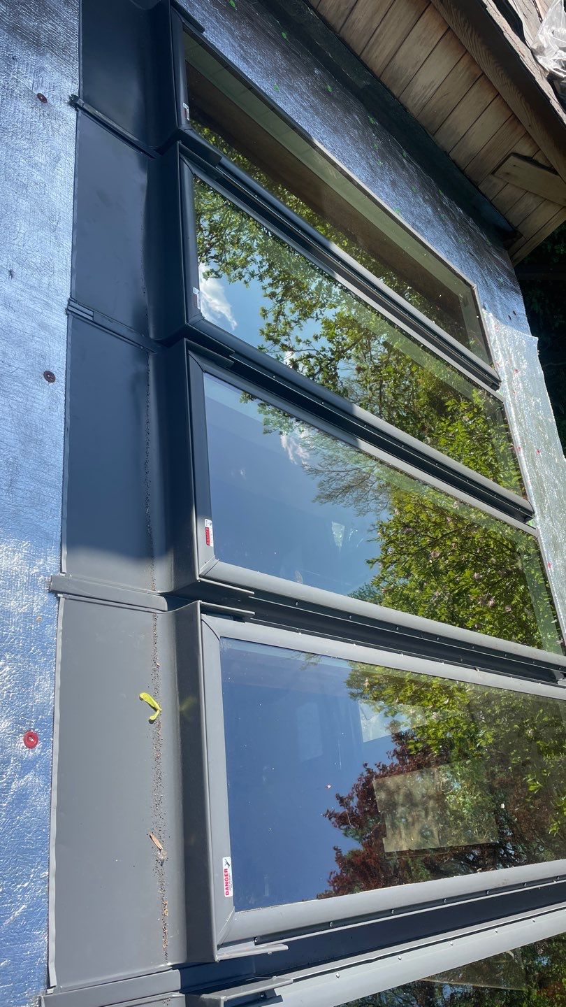 Roof Replacement w/ Skylights in Baltimore, MD (IKO Dynasty) by American Home Contractors