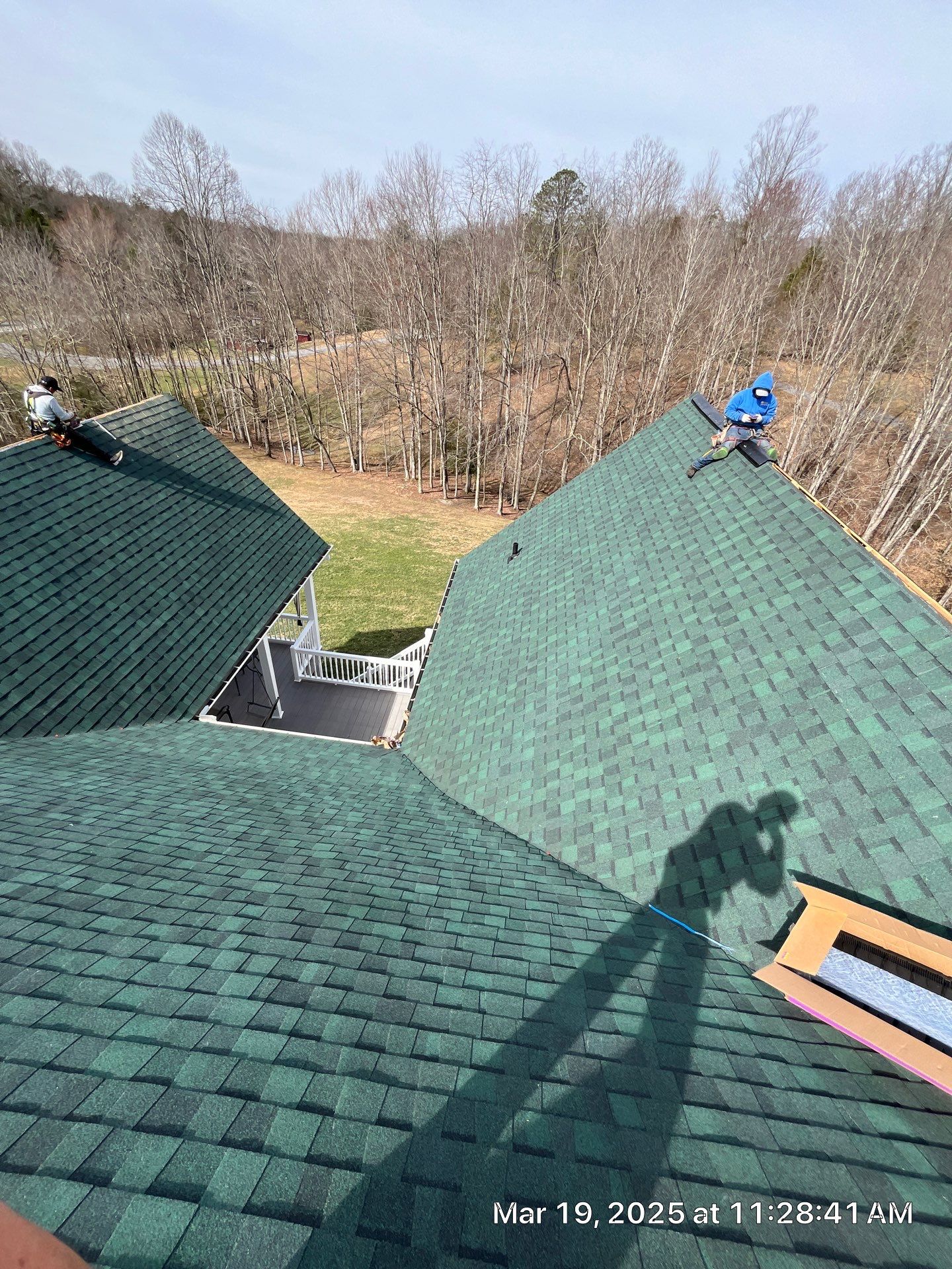 Residential Roofing Installation using Certainteed Landmark Pro Shingles by Fahey Roofing + Contracting