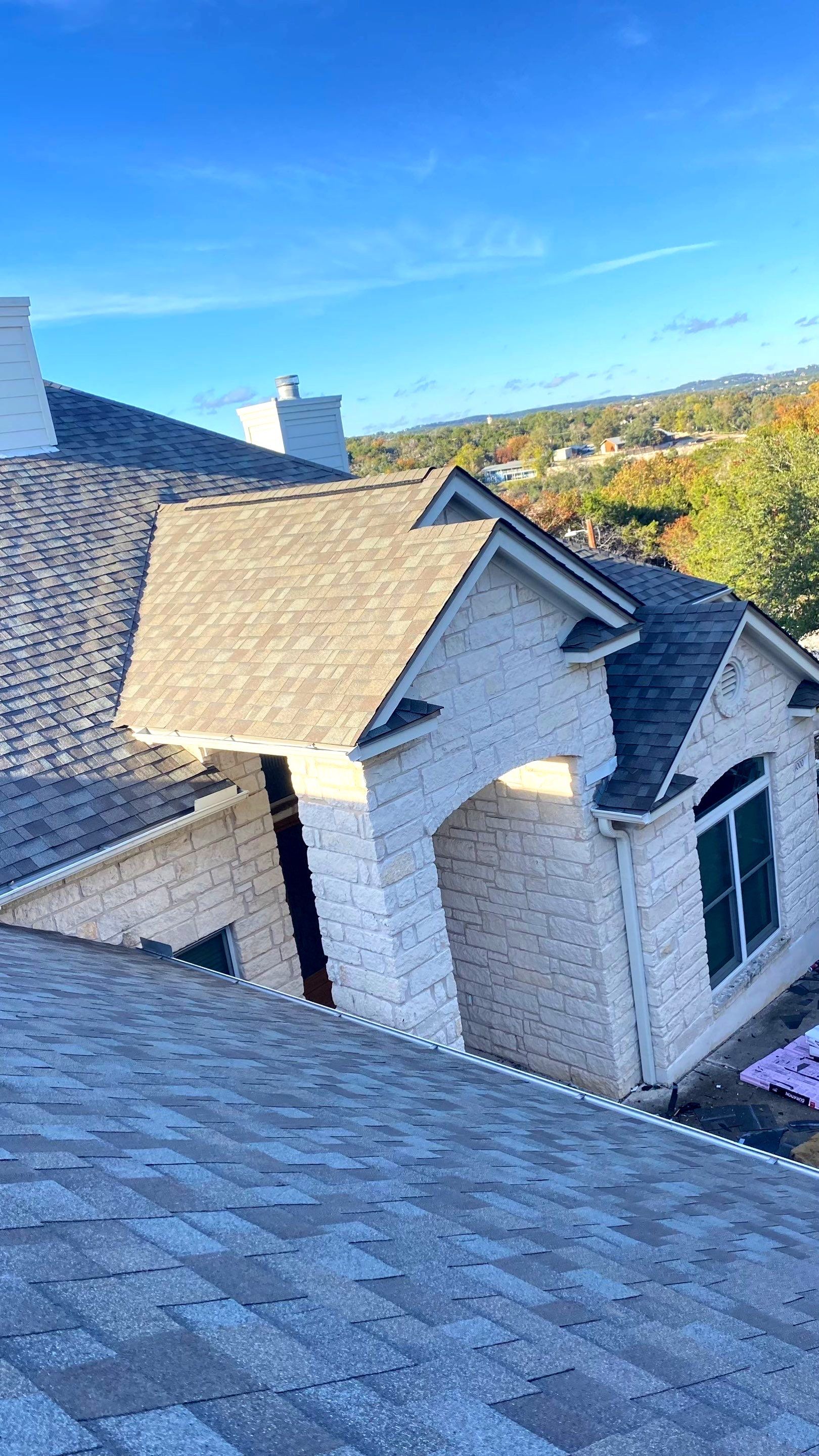 Residential Roof Replacement using Owens Corning 30 year Architectural Shingles by Premier Roofing and Contracting