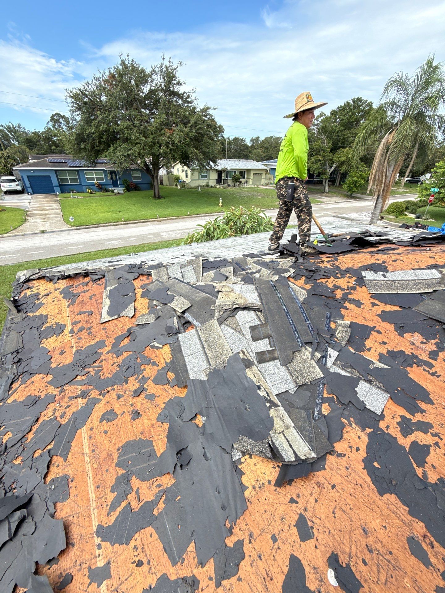 Project in St. Petersburg 33713 by Mitchell Roofing Company LLC 