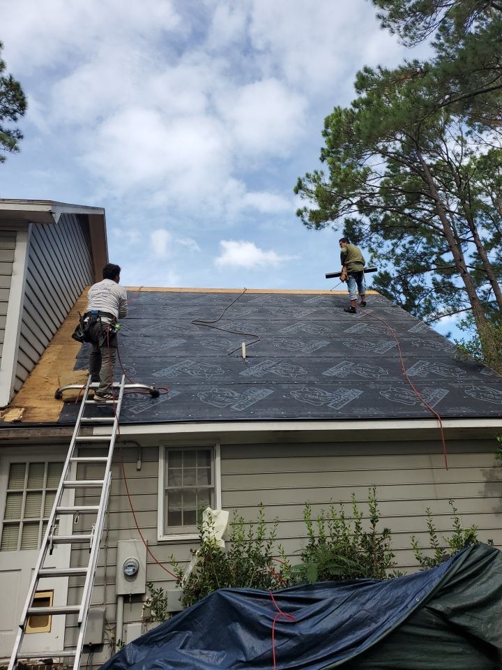 Residential Roofing and Porch Rebuild using Owens Corning Duration Shingles by Indigo State Roofing