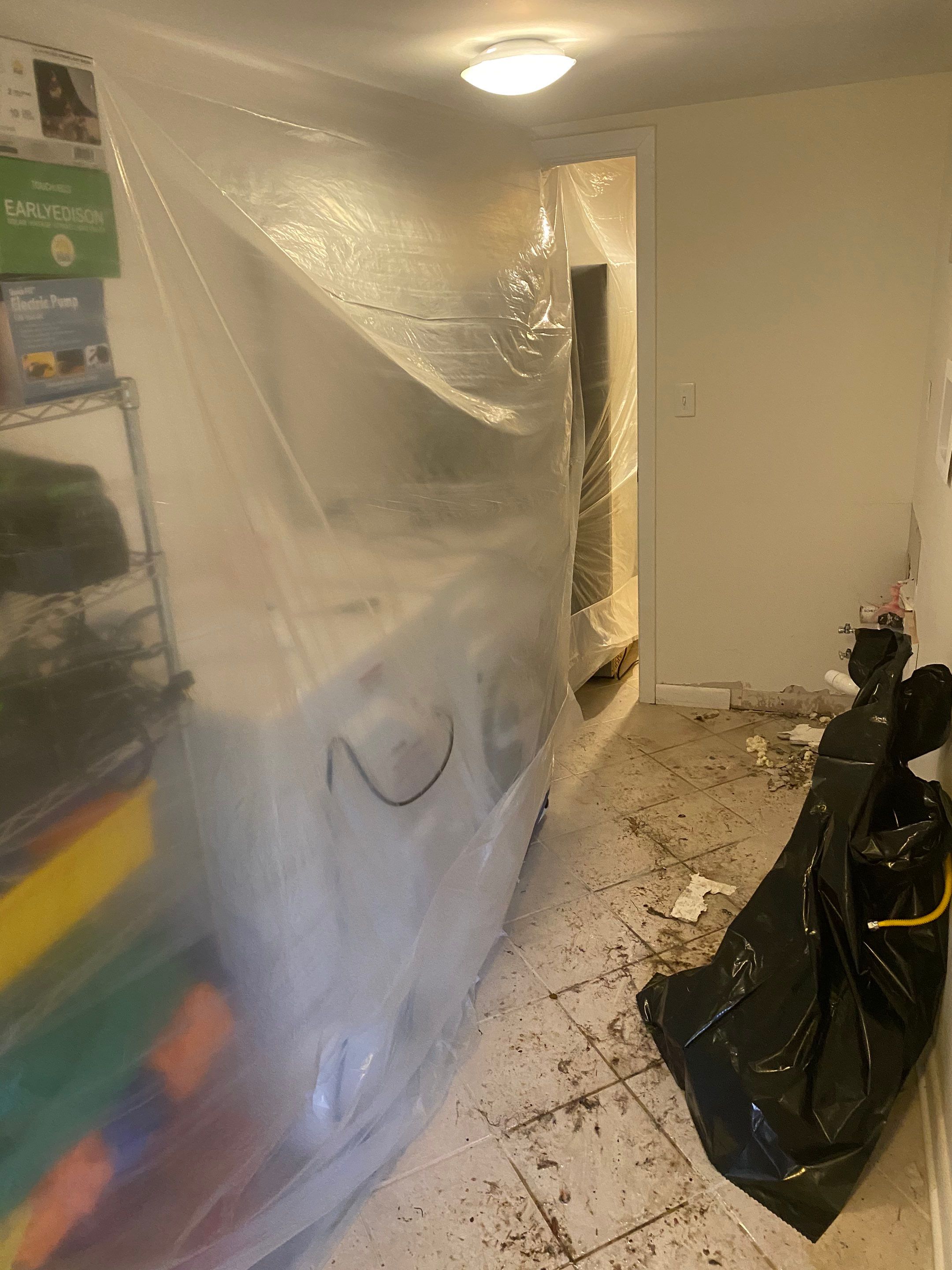 Interior French Drain Job in West Orange, NJ by Pure Service Pro, LLC 
