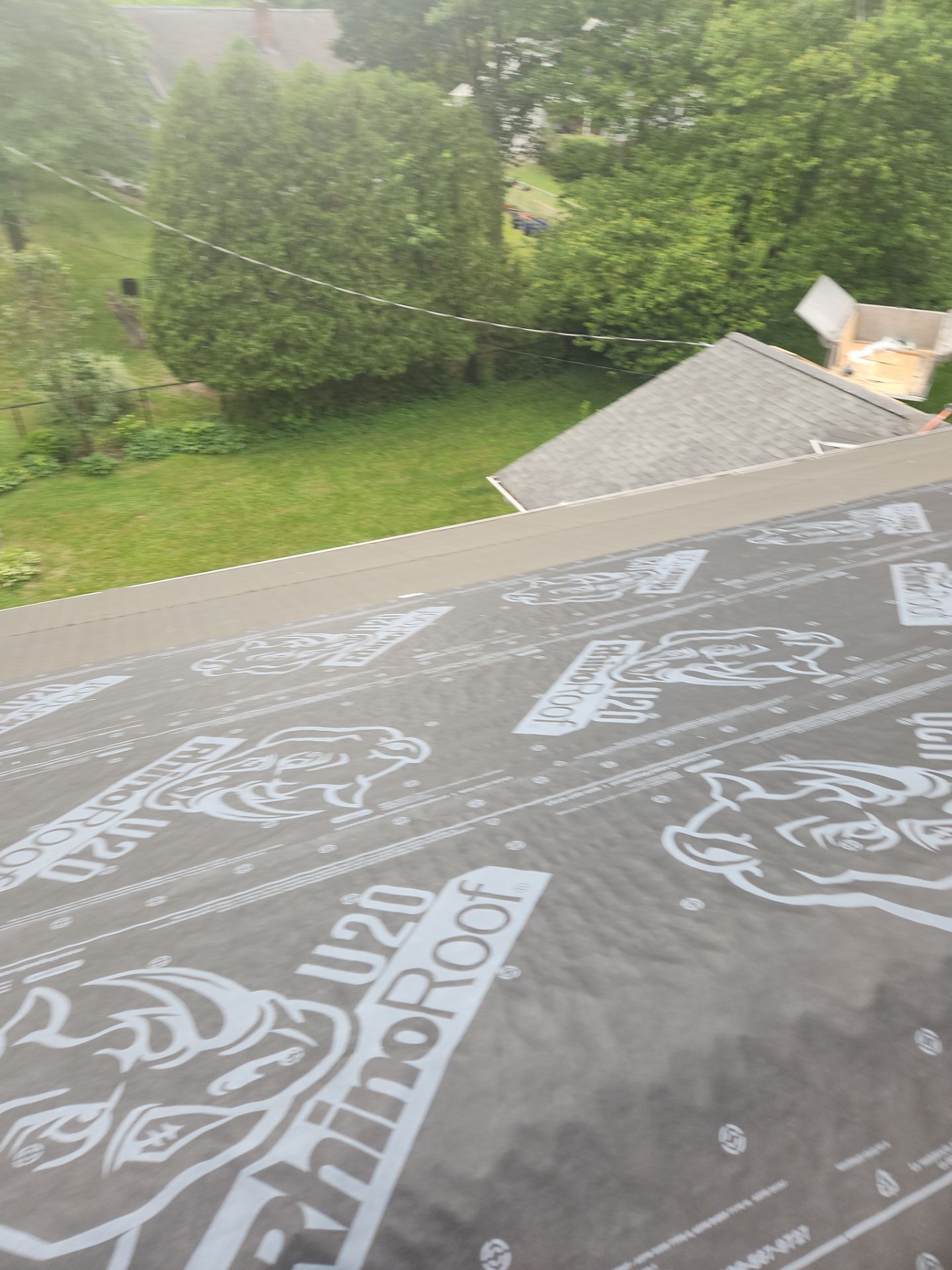 Residential Roofing Installation using Owens Corning TruDefinition Duration AR - Williamsburg Gray by A Plus Exterior