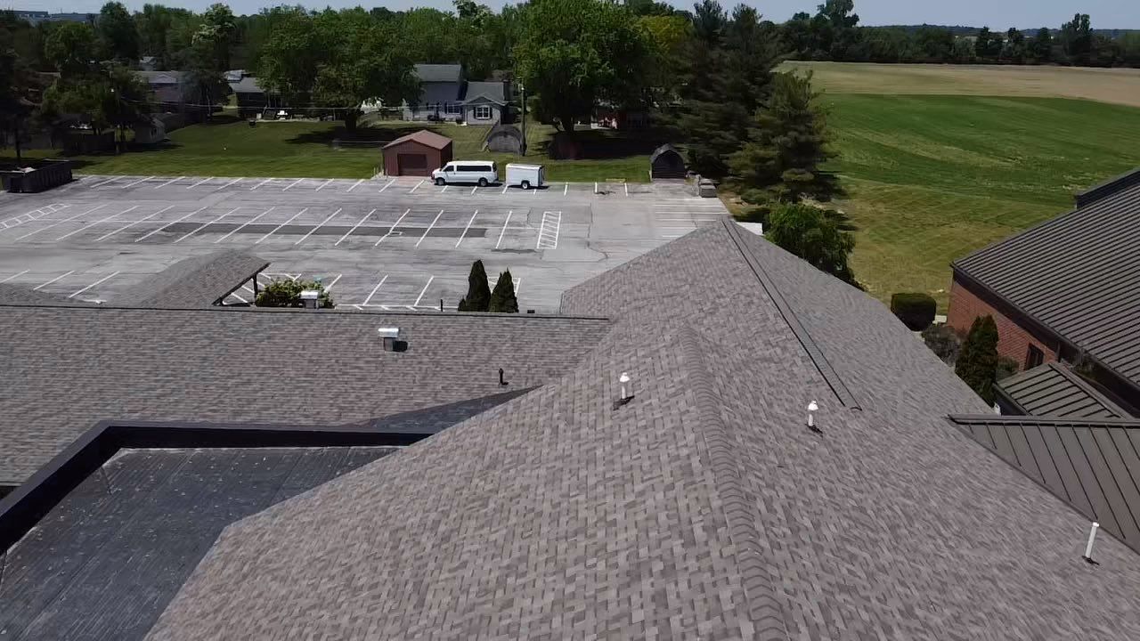 Faith Alliance Church Roof - New Bremen Ohio by Nitro Roofing and Construction