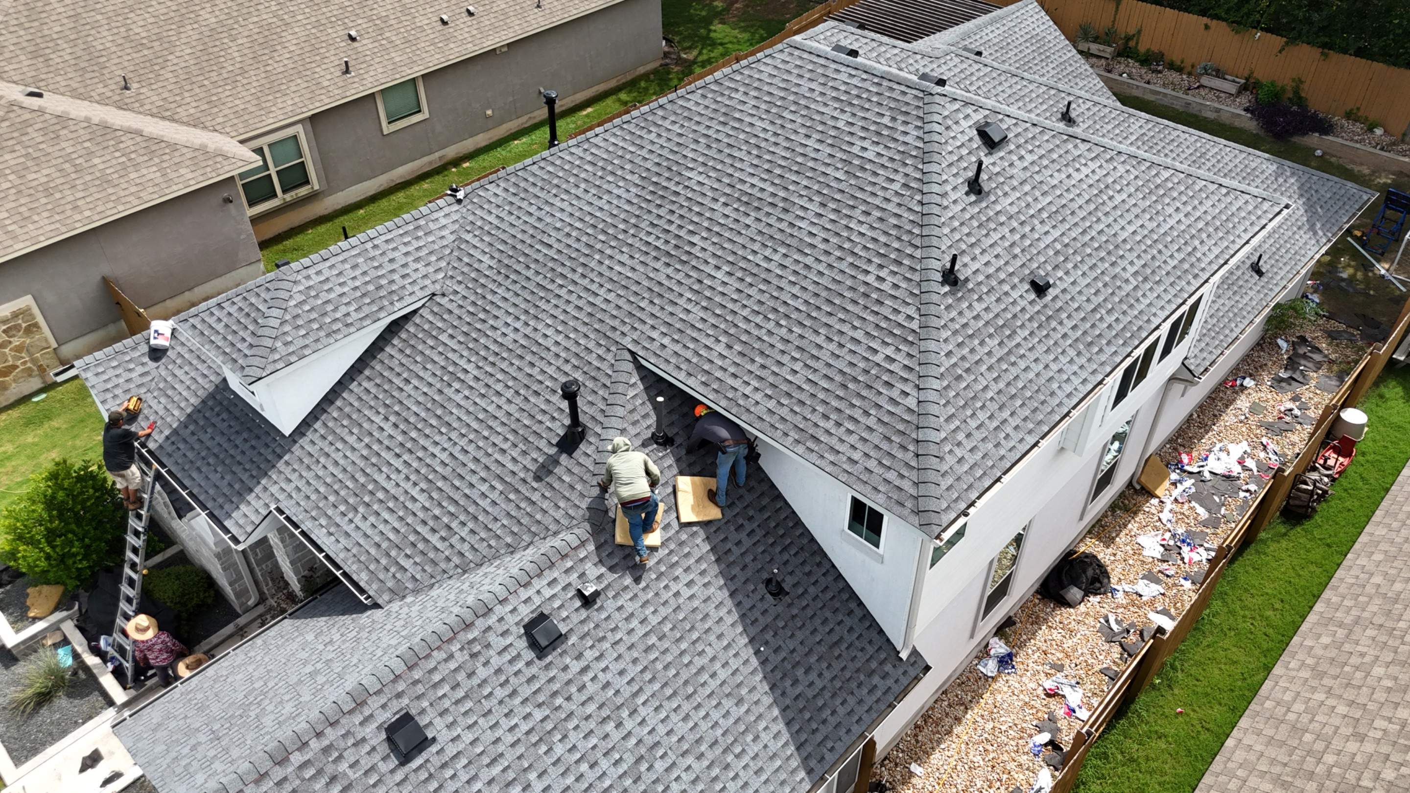 Pewter Gray - GAF Timberline HDZ by RoofsOnly.com