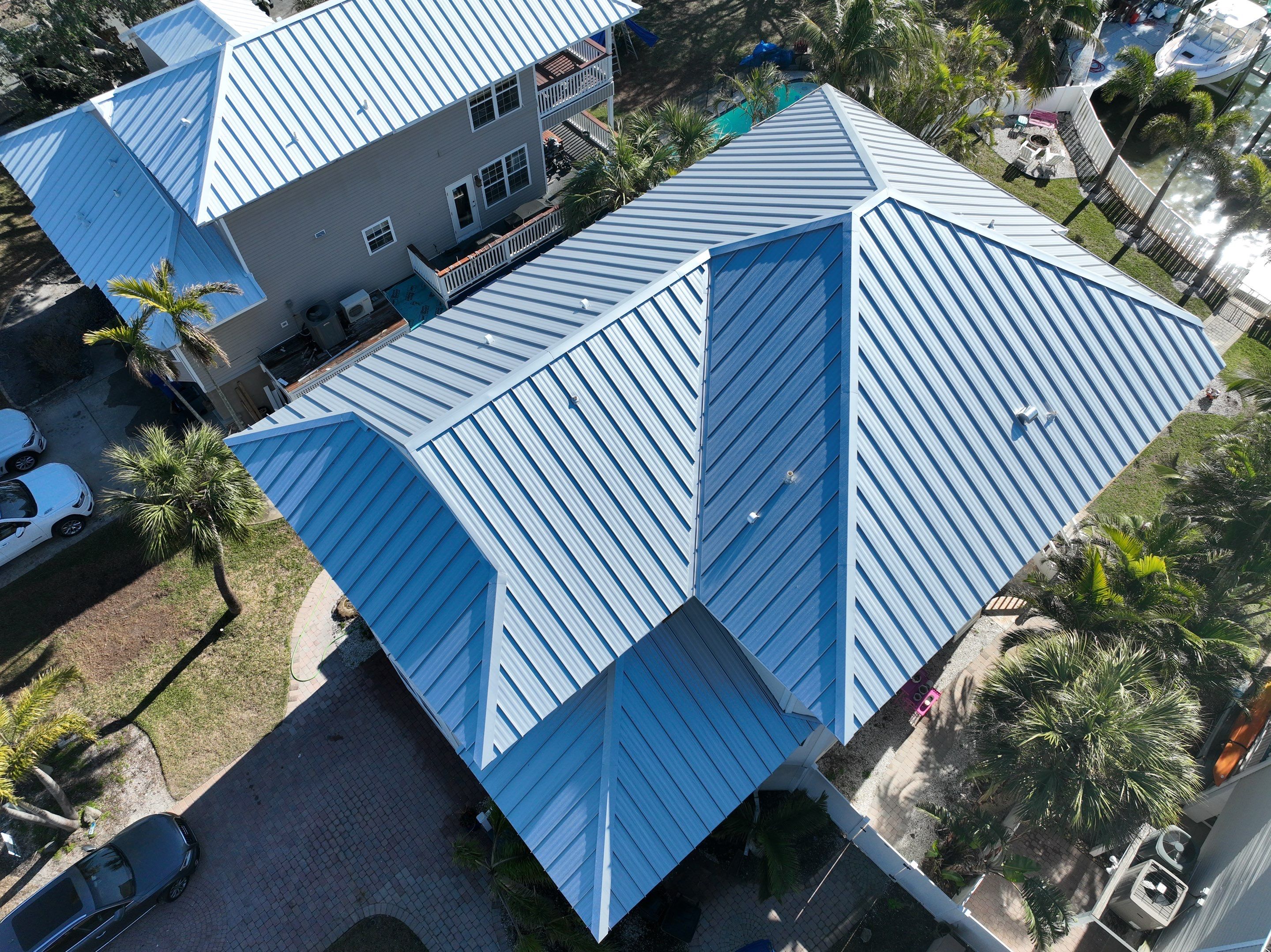Cool White Standing Seam by Reimagine Roofing