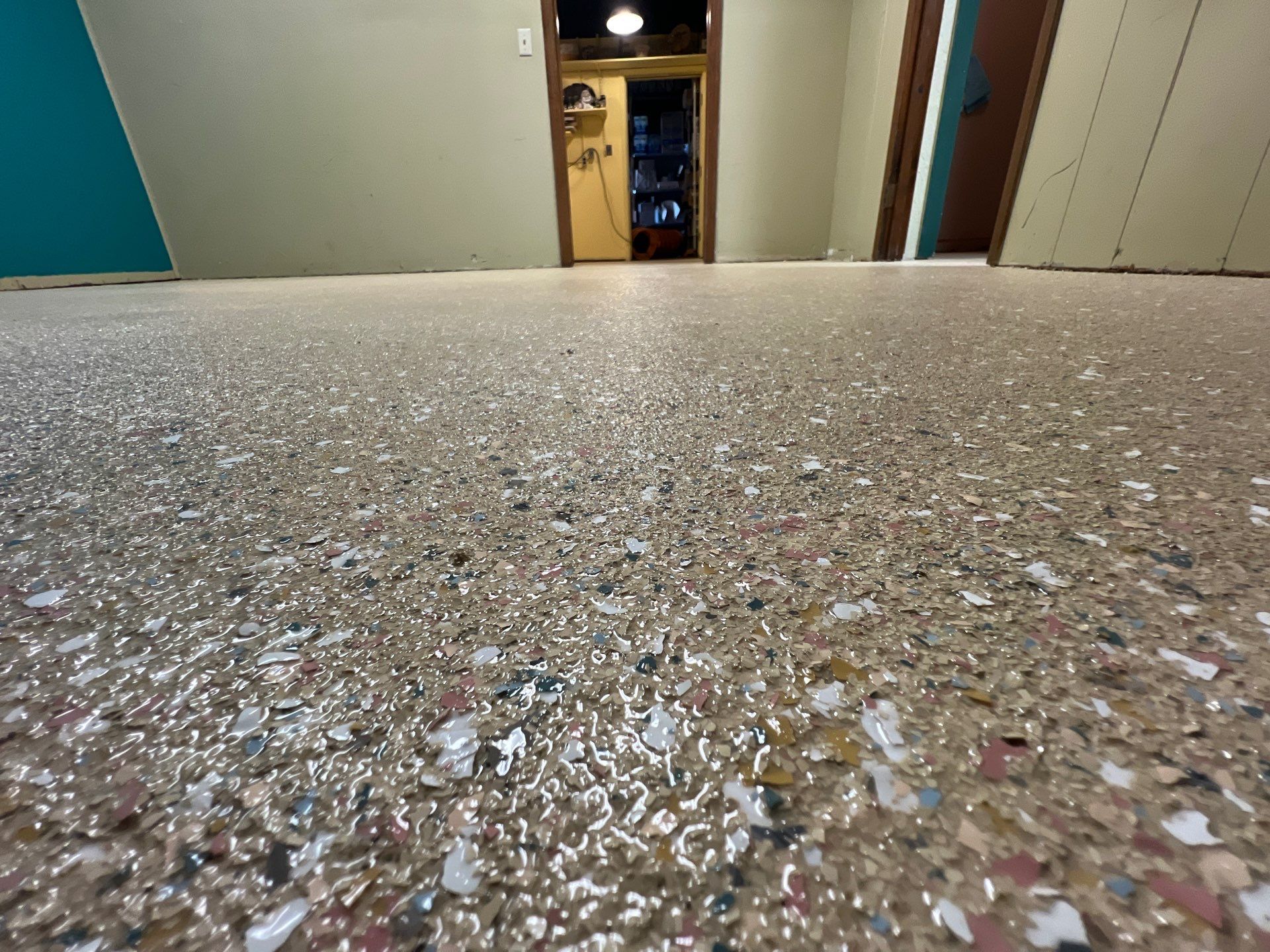 Epoxy Flooring Installation – Downtown Muskegon Commercial Space by Gordon Painting