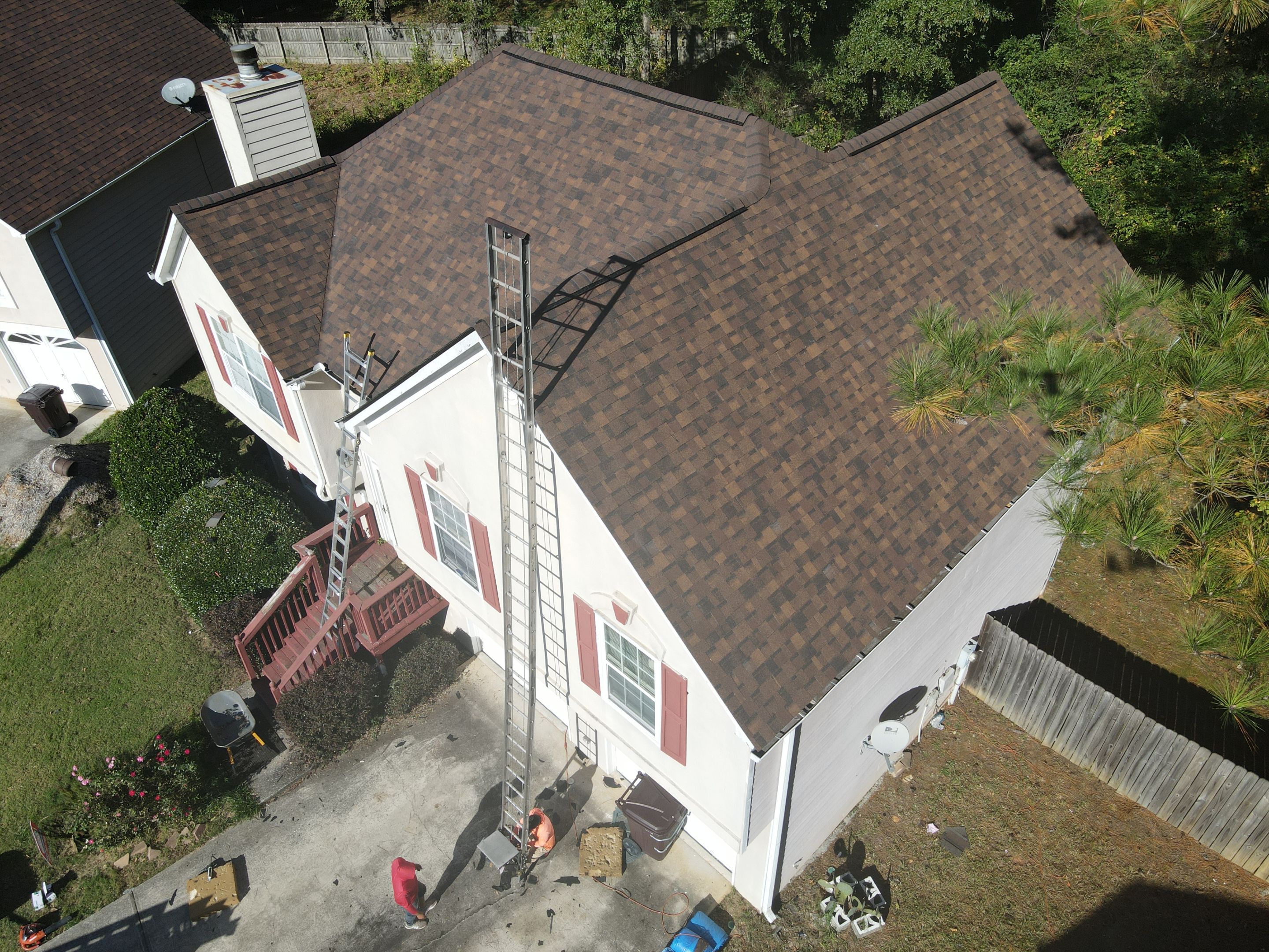 Residential Roofing Installation using Owens Corning by Inspector Roofing and Restoration