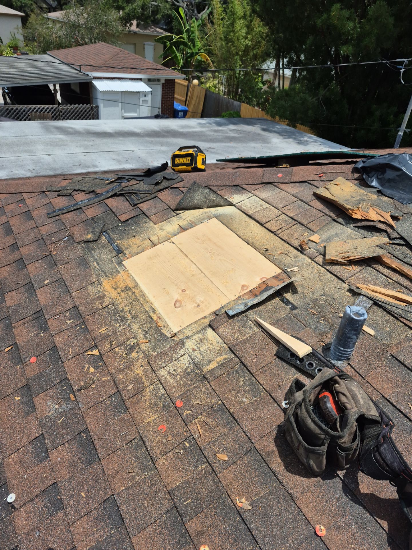 Project in St. Petersburg 33713 by Mitchell Roofing Company LLC 