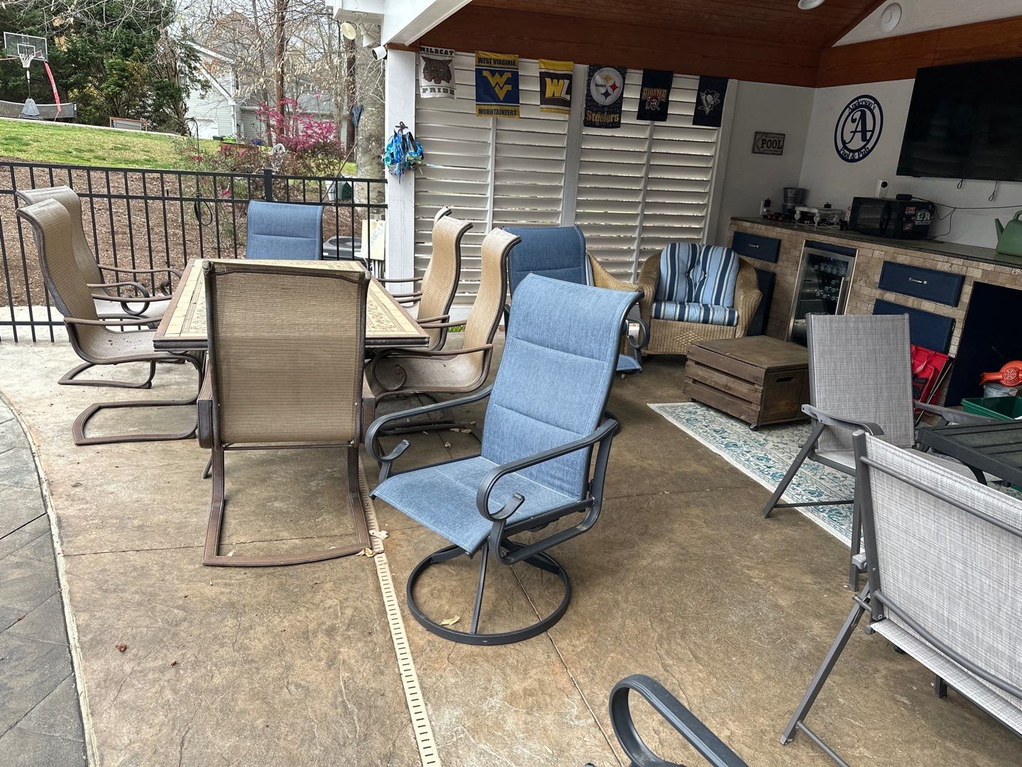 Pool Deck using AcryFin by DuraSeal