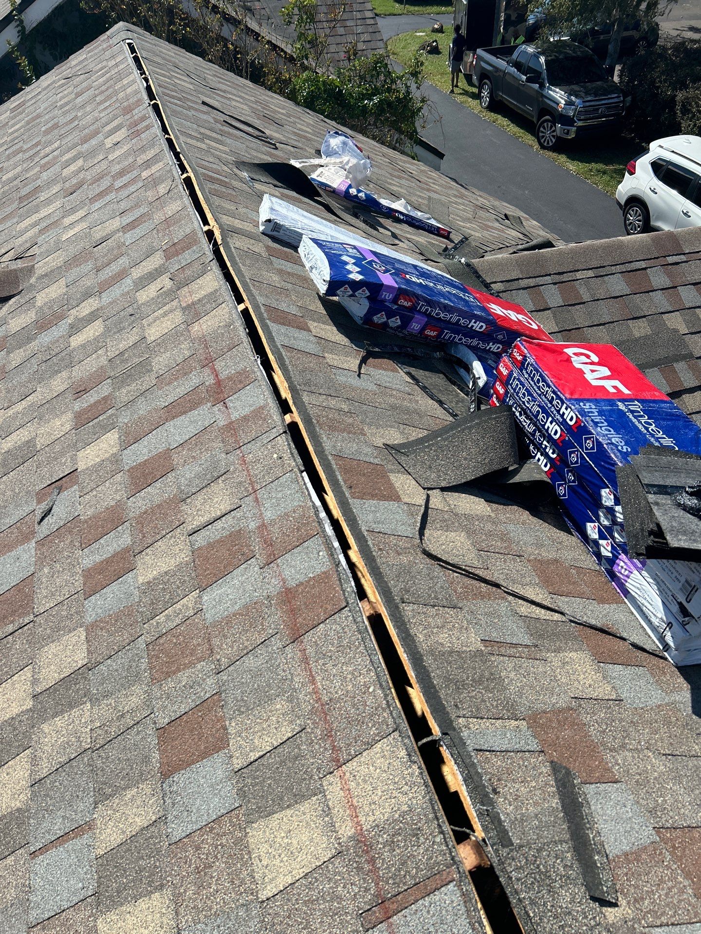 Project in Gainesville by True Force Roofing