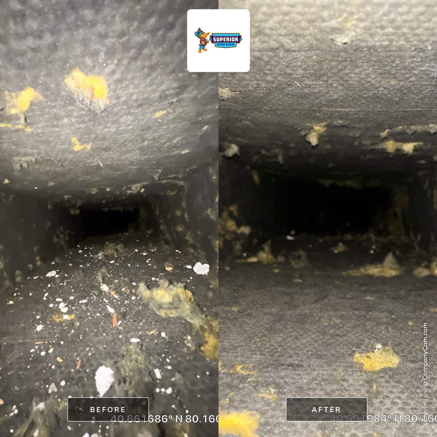 Air Duct Cleaning With a Vacuum Truck in Baden, PA by Superior Air Duct Cleaning
