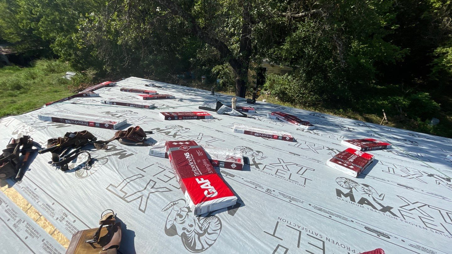 Residential Roofing Installation using GAF Natural Shadow  by A & H Roofing and Contracting