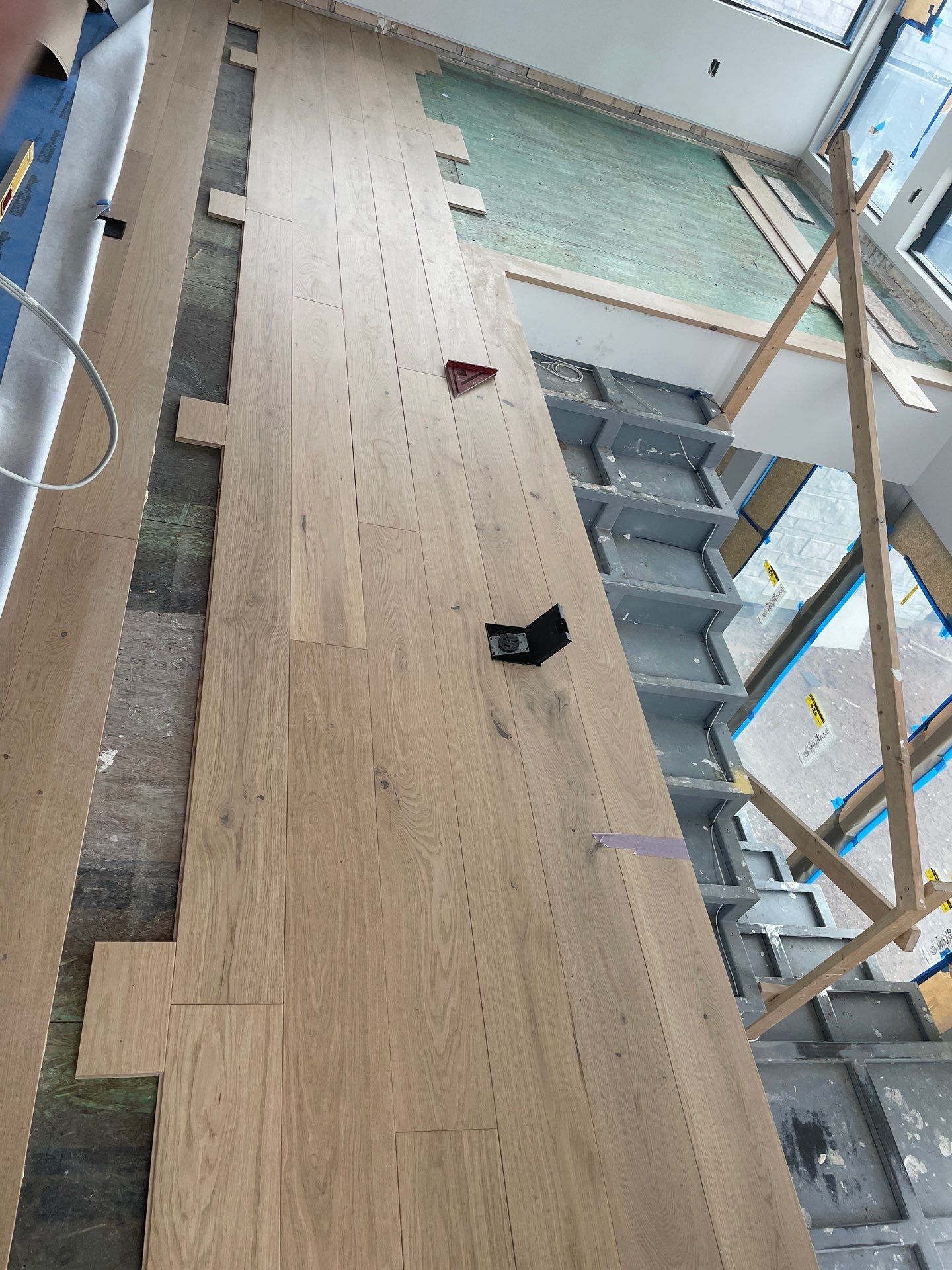 JAW DROPPING Custom Staircase + Matching Hardwoods by RTBaldwin Hardwood Floors
