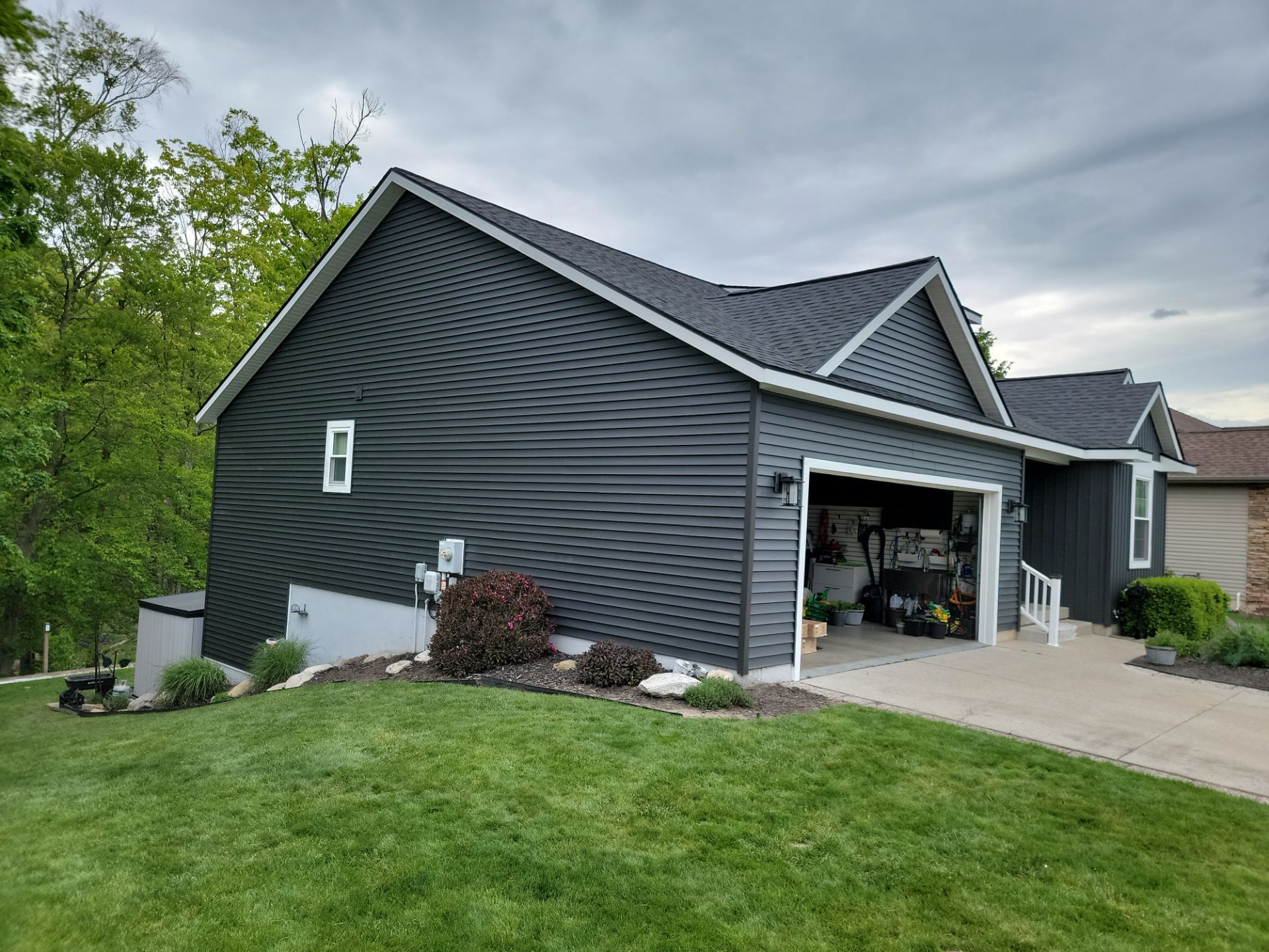 Siding Installation using Royal Brand Siding by Avalon Roofing and Exteriors