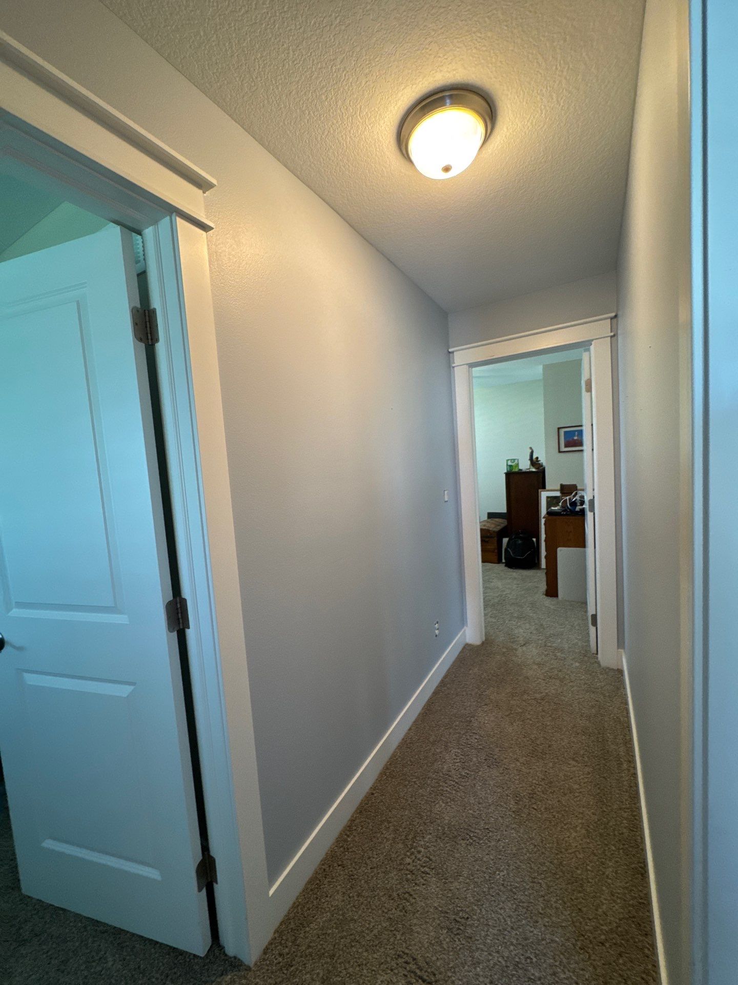 Residential Interior Repaint Color Change on Walls and Cabinets by Midwest Paint LLC
