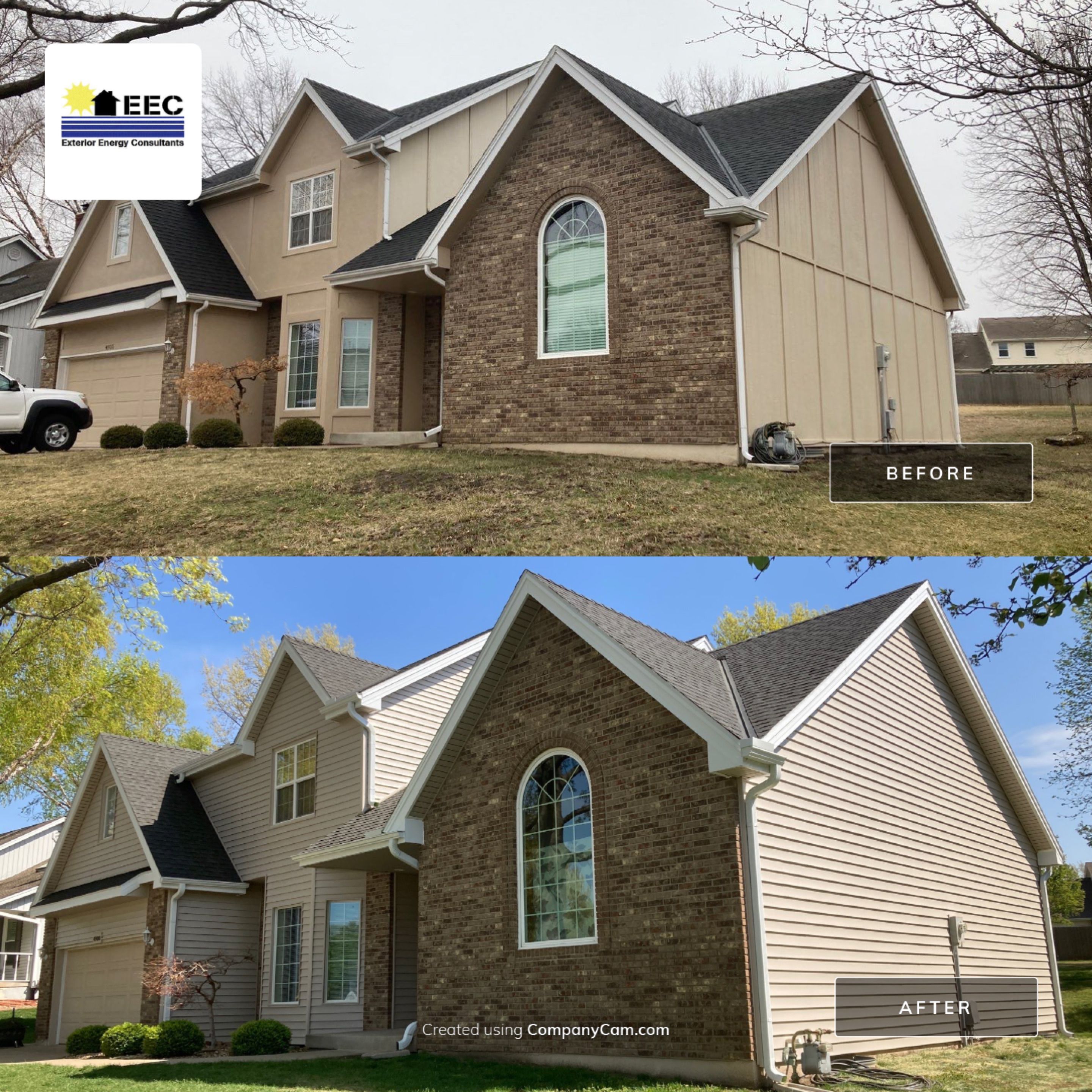 Siding Installation using Market Square by EEC  Windows, Siding & Roofing 