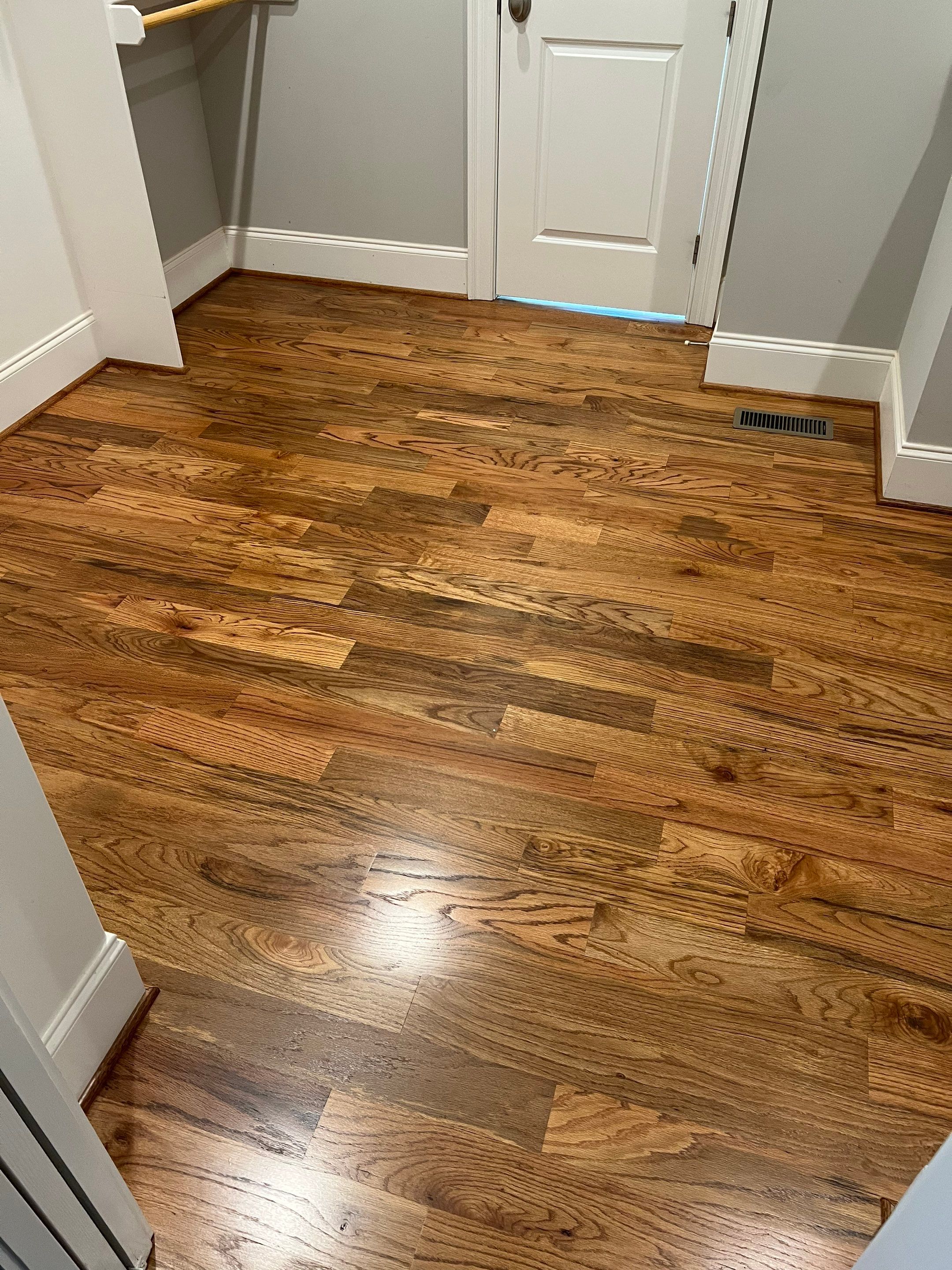 New hardwood floors to match the existing by Accent Custom Floors