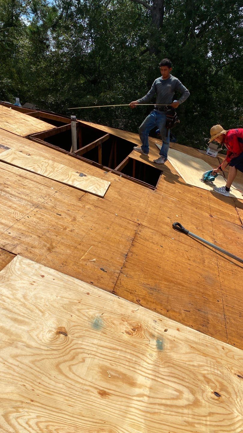 Residential Roofing Installation using Roof Replacement by American Roofing & Construction LLC