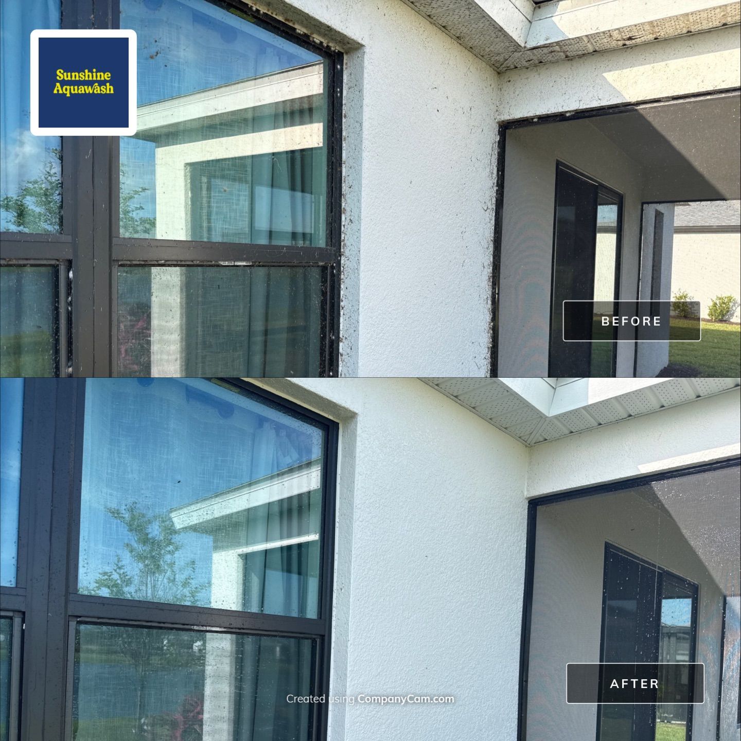 Spider Web Removal, House Wash & Lanai Cleaning in Apollo Beach, FL by Sunshine AquaWash