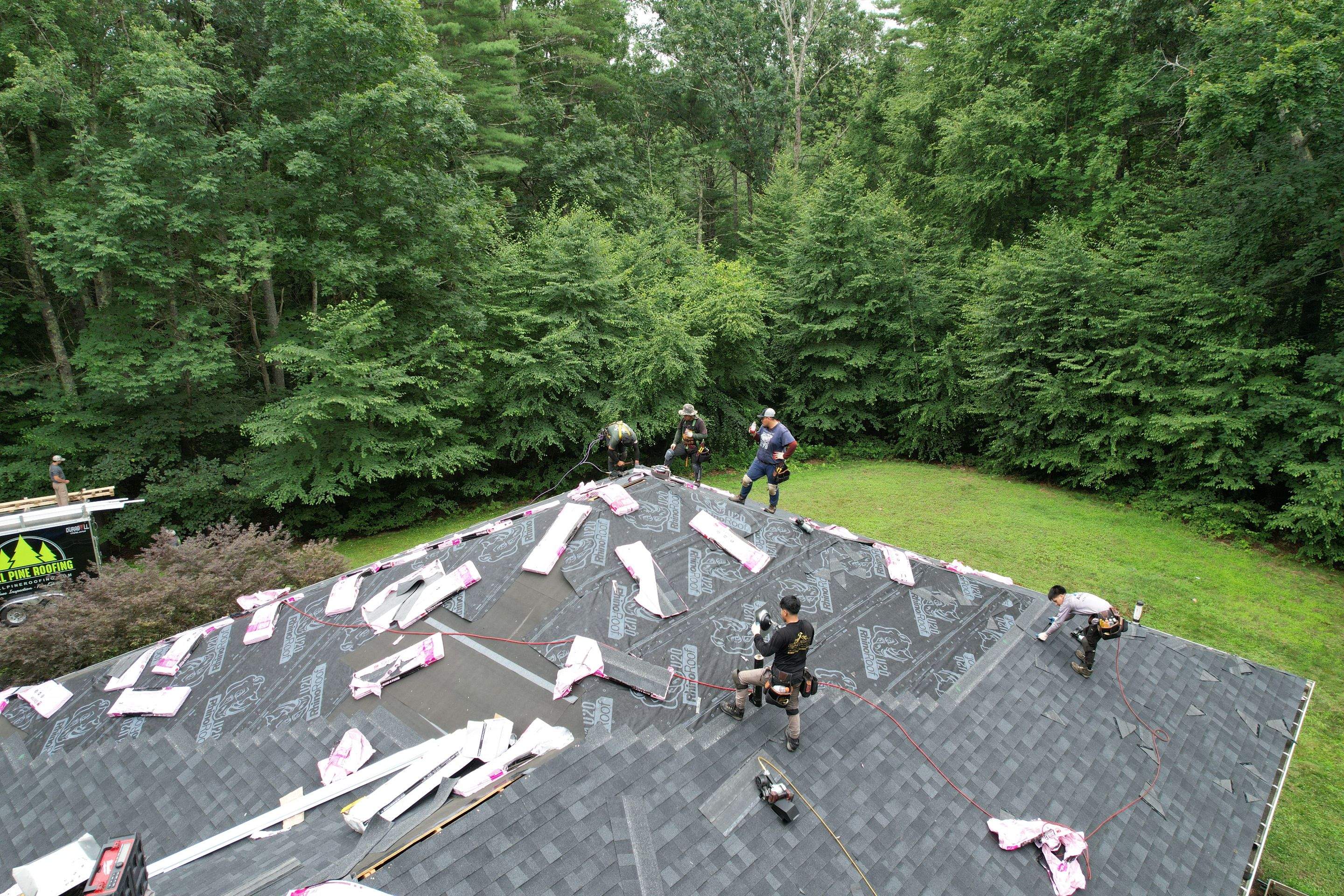 Roofing in Beautiful Lee New Hampshire by Tall pine roofing