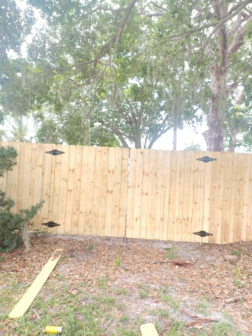 Sarasota, FL 6ft. Tall Treated Board on Board Wood Fence by Asap fence and gates, LLC