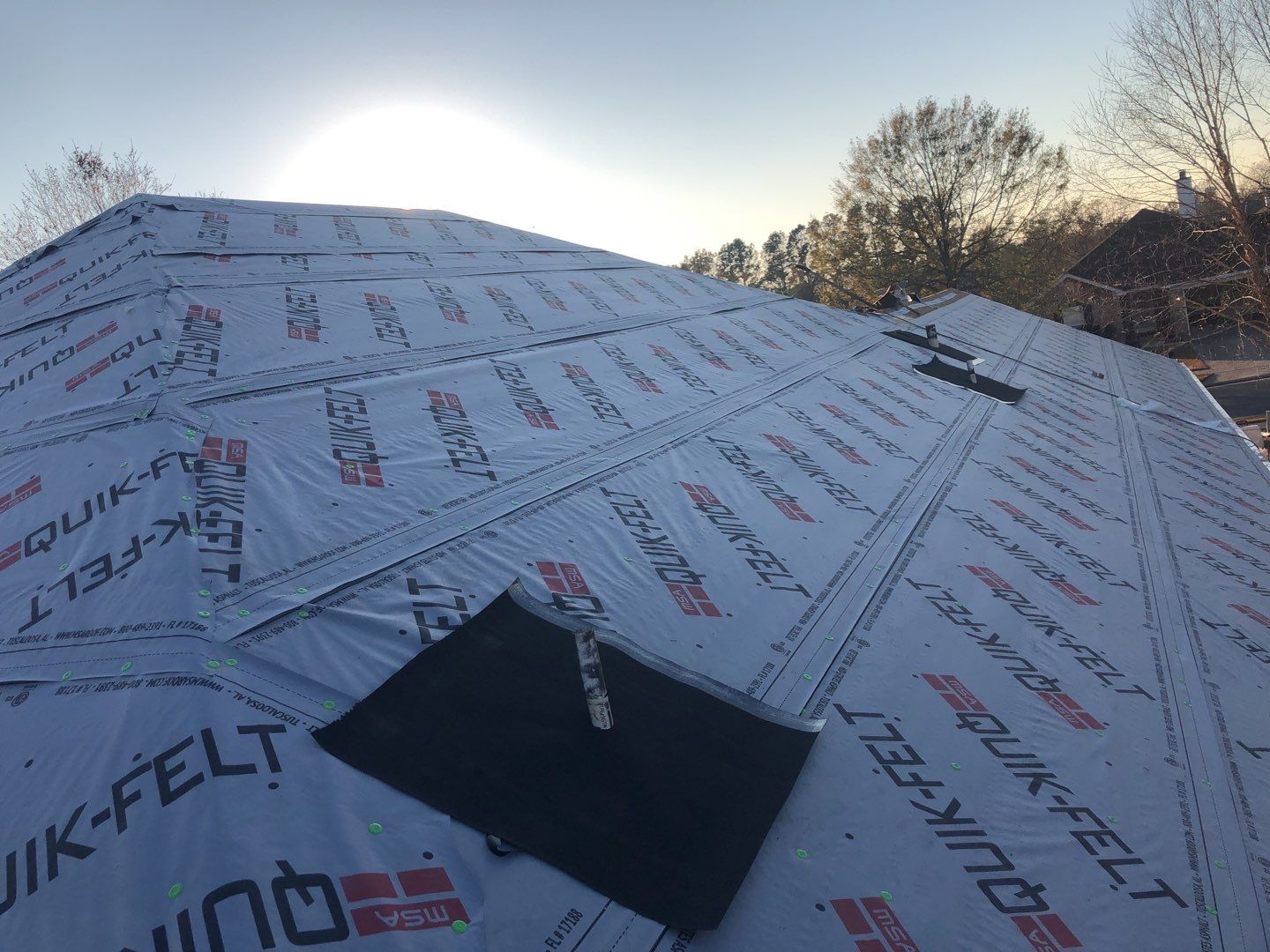 Residential Roofing Repair using Roof Replacement by American Roofing & Construction LLC