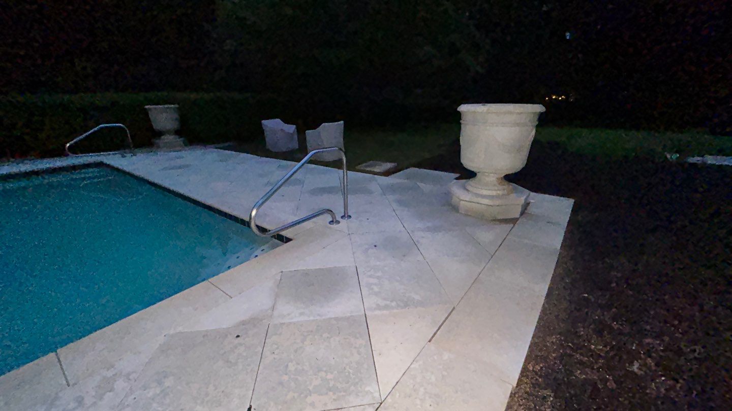 Brick paver clean, sand and seal.  using Algaecide, soft wash soap by Northern Power Washing LLC.