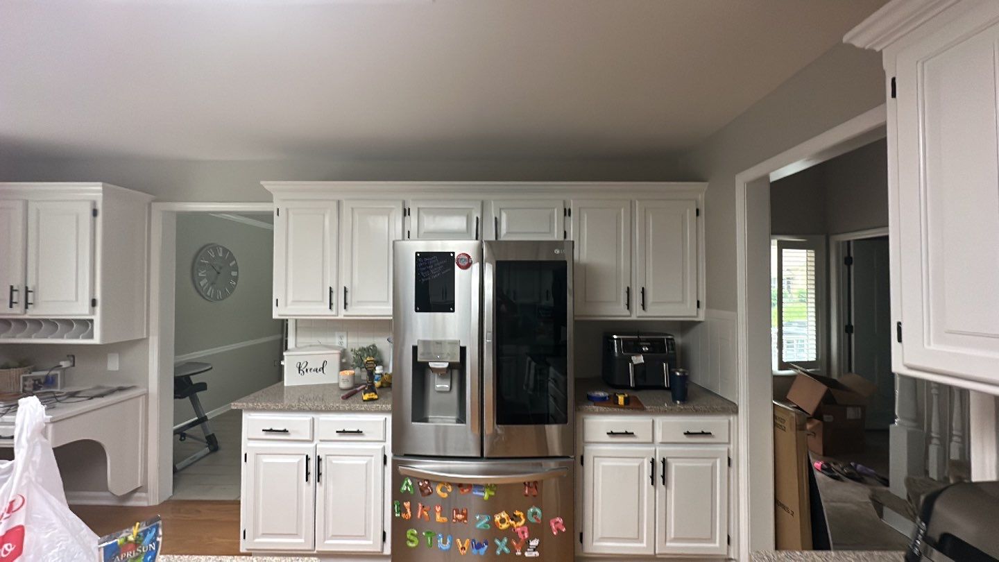 Cabinet Repaint and Interior Repaint by Kevin Turner Painting