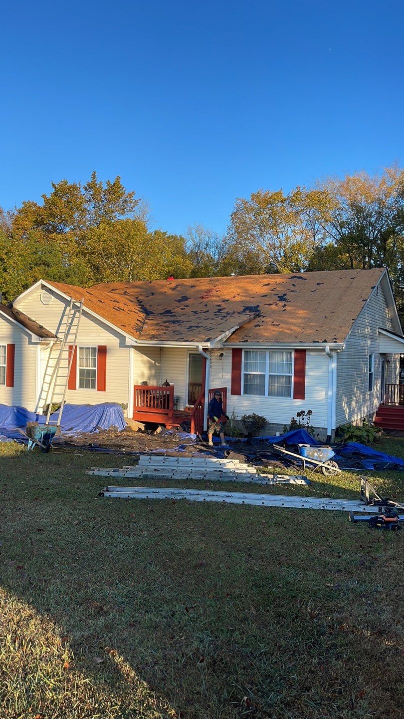 Roof replacement, siding, interior and gutter repair by hail damage by Just Brilliant Restoration JBR