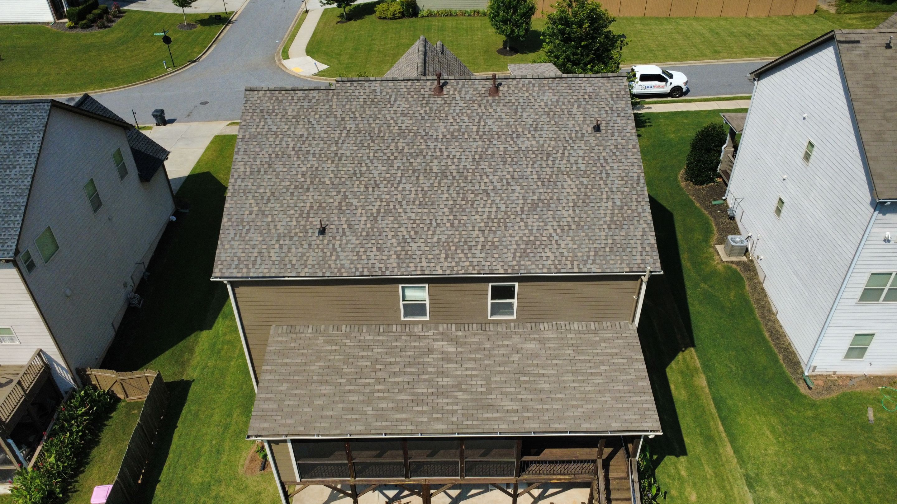 Cumming, GA Roof Replacement CertainTeed Landmark Pro Weathered Wood by Reset Roofing