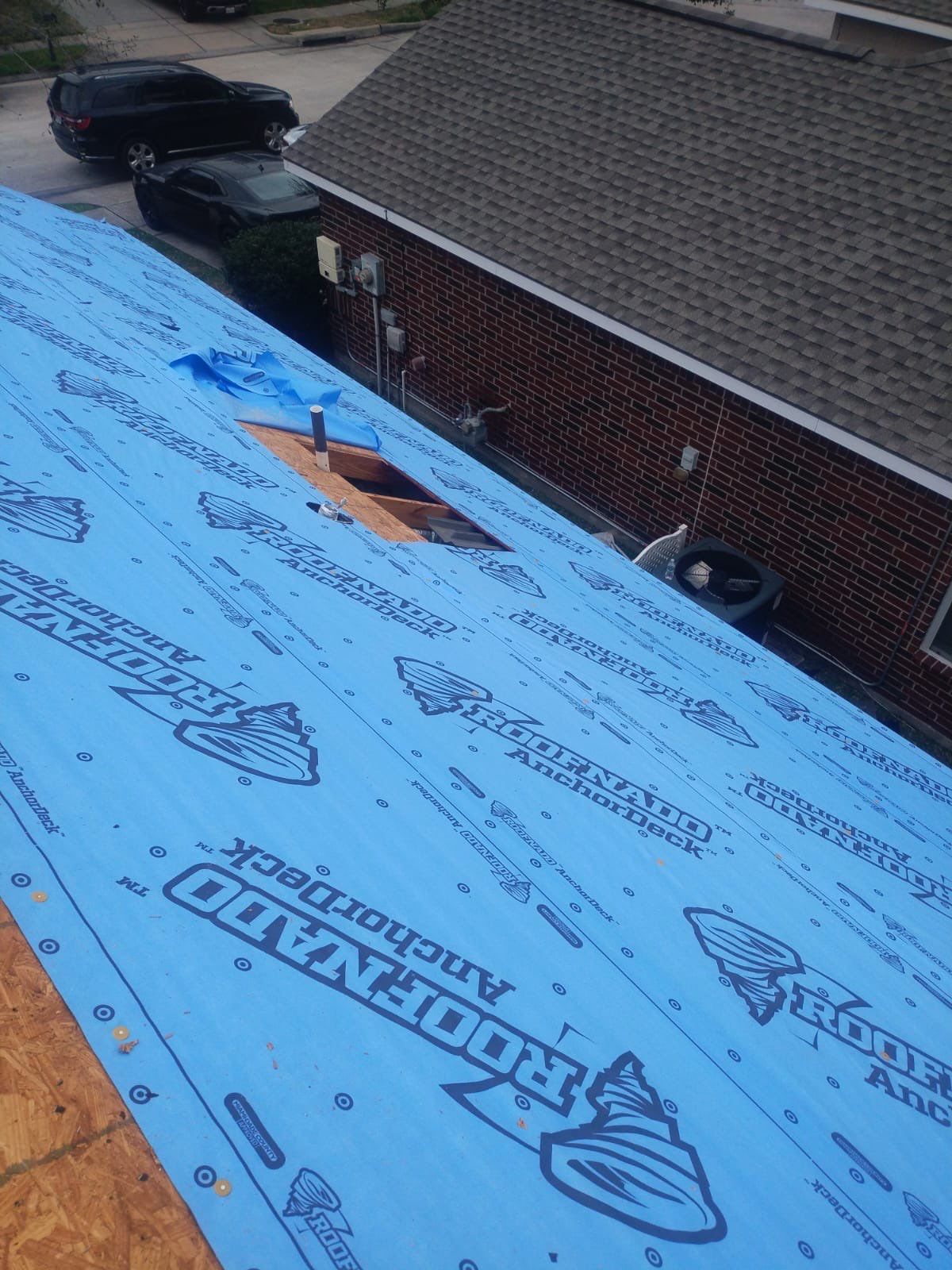 Project in Houston by Proud Roofing