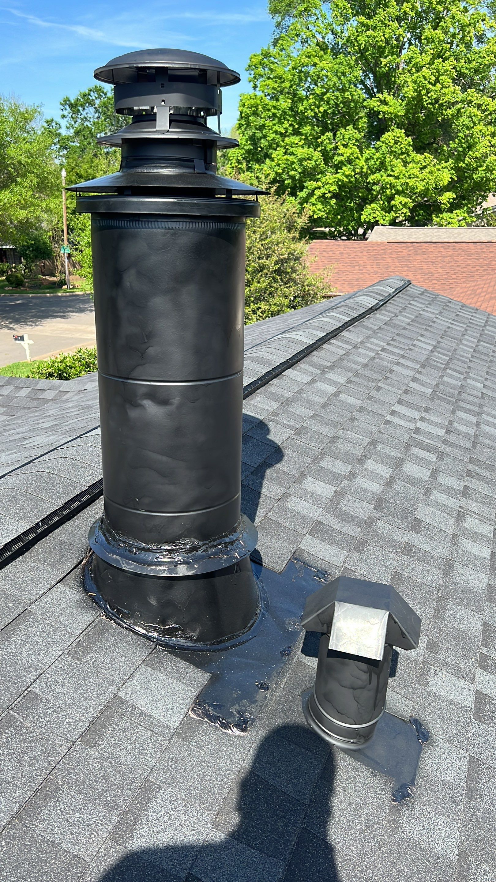 Full Roof Replacement on Brick Ranch — Conroe, TX by PL Roofing & SB Roofing, LLC.