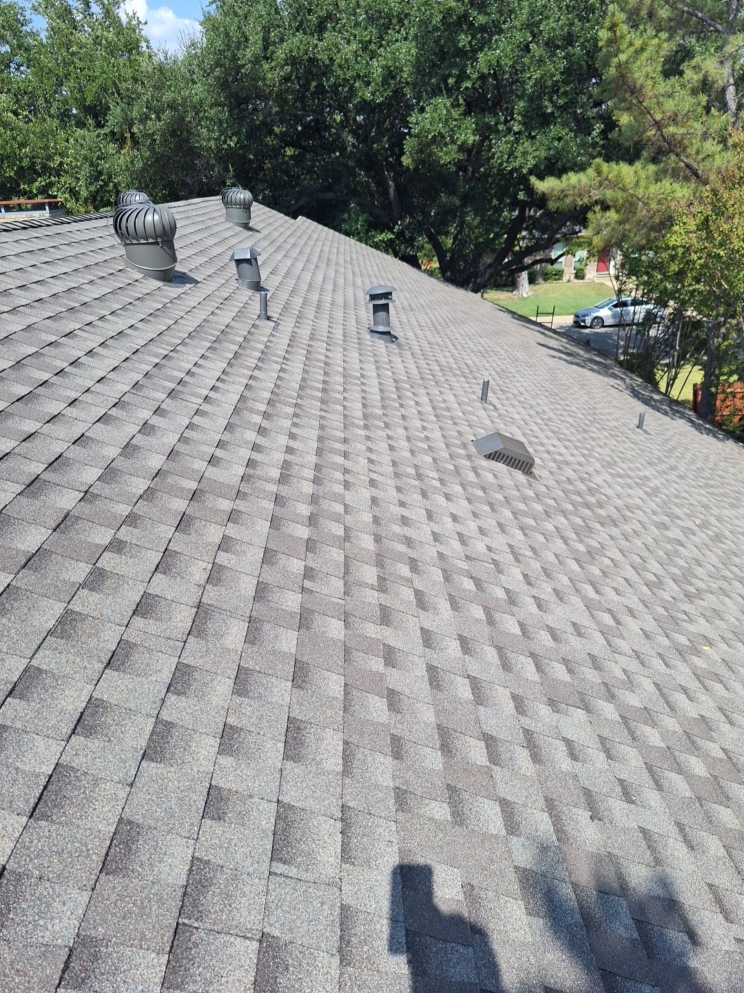 North Dallas Roofing Installation using GAF Timberline HDZ by Bert Roofing Inc