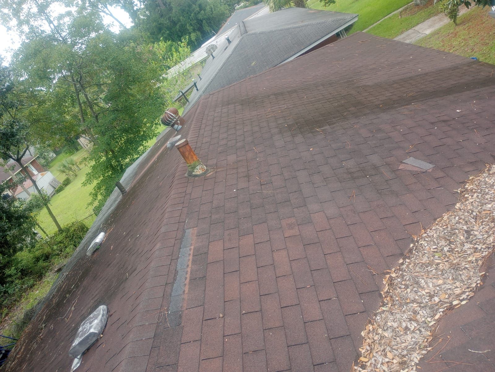 Residential Roofing Installation using Owens Corning Oakridge Estate Grey by Talya Roofing