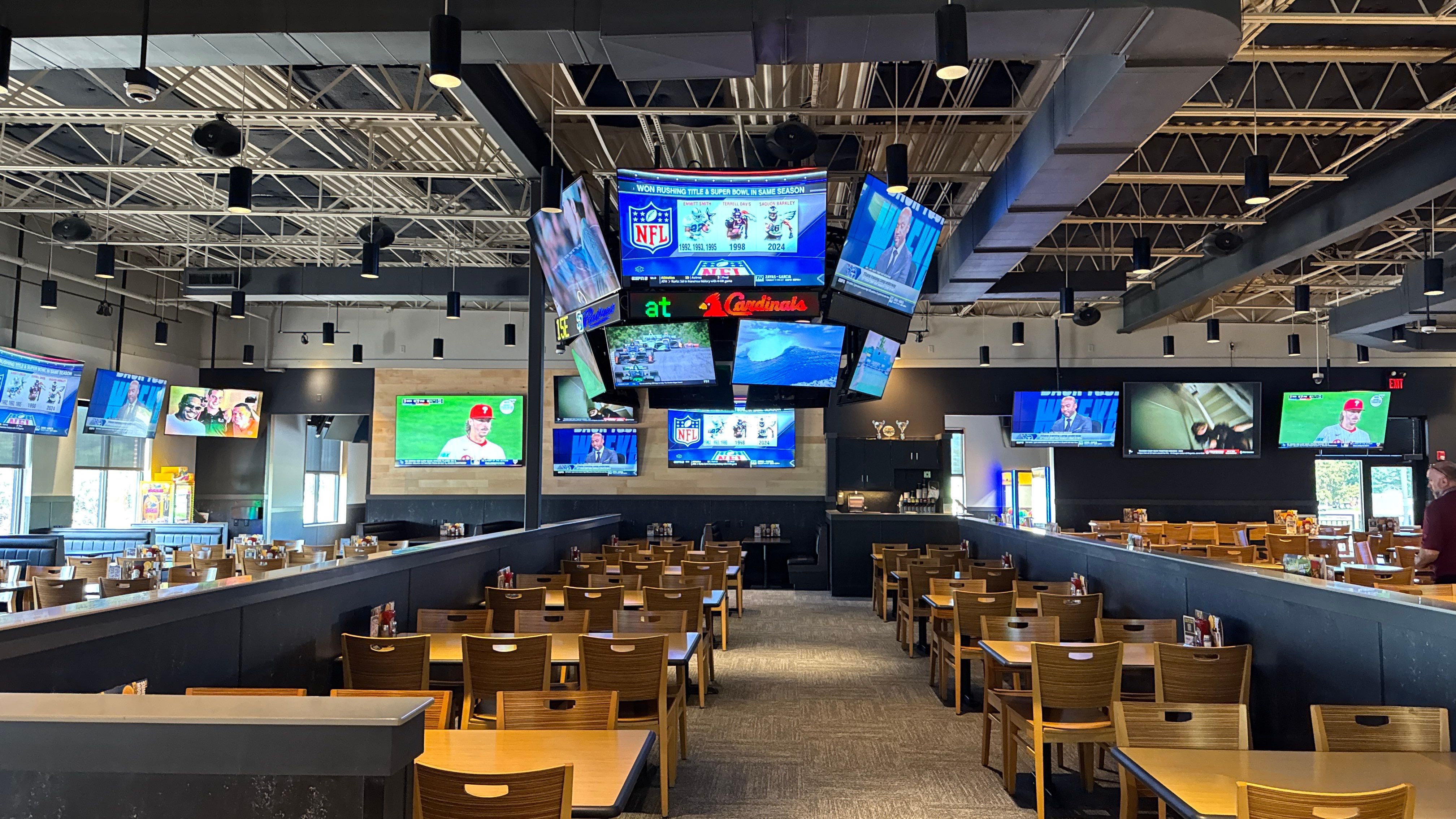 Sportsbar AV install by AVSi