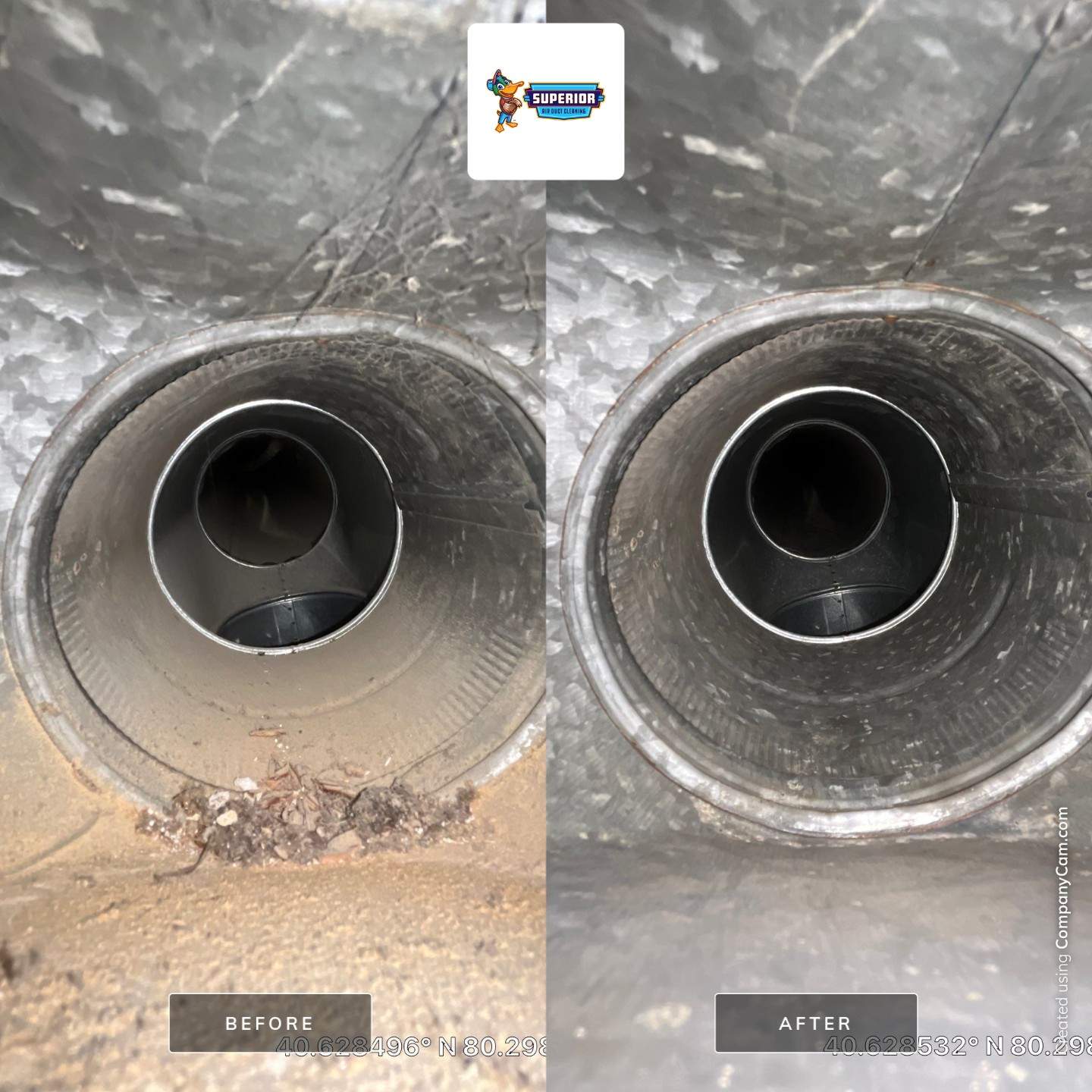 Air Duct Cleaning With a Vacuum Truck in Aliquippa, PA by Superior Air Duct Cleaning
