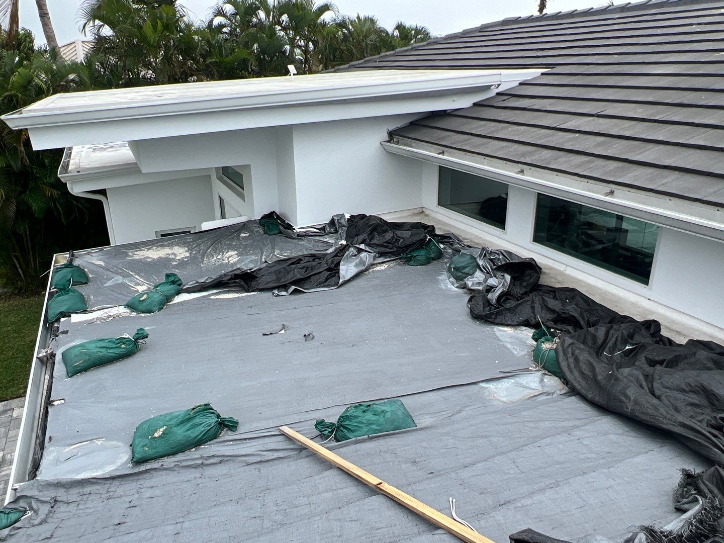 Residential Roofing Repair using Concrete Tile by Four Peaks Roofing
