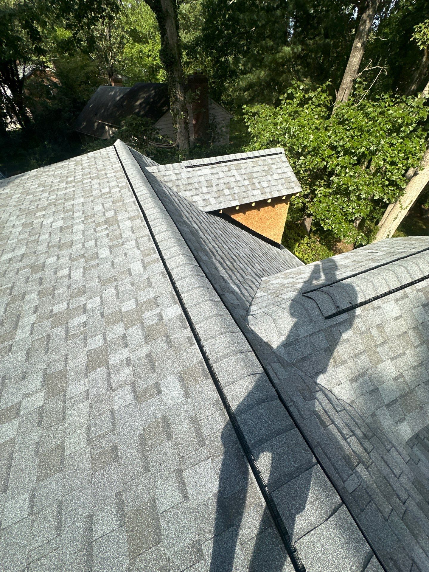 Architectural Shingle Roof Replacement as Part of an Addition by Cade Construction
