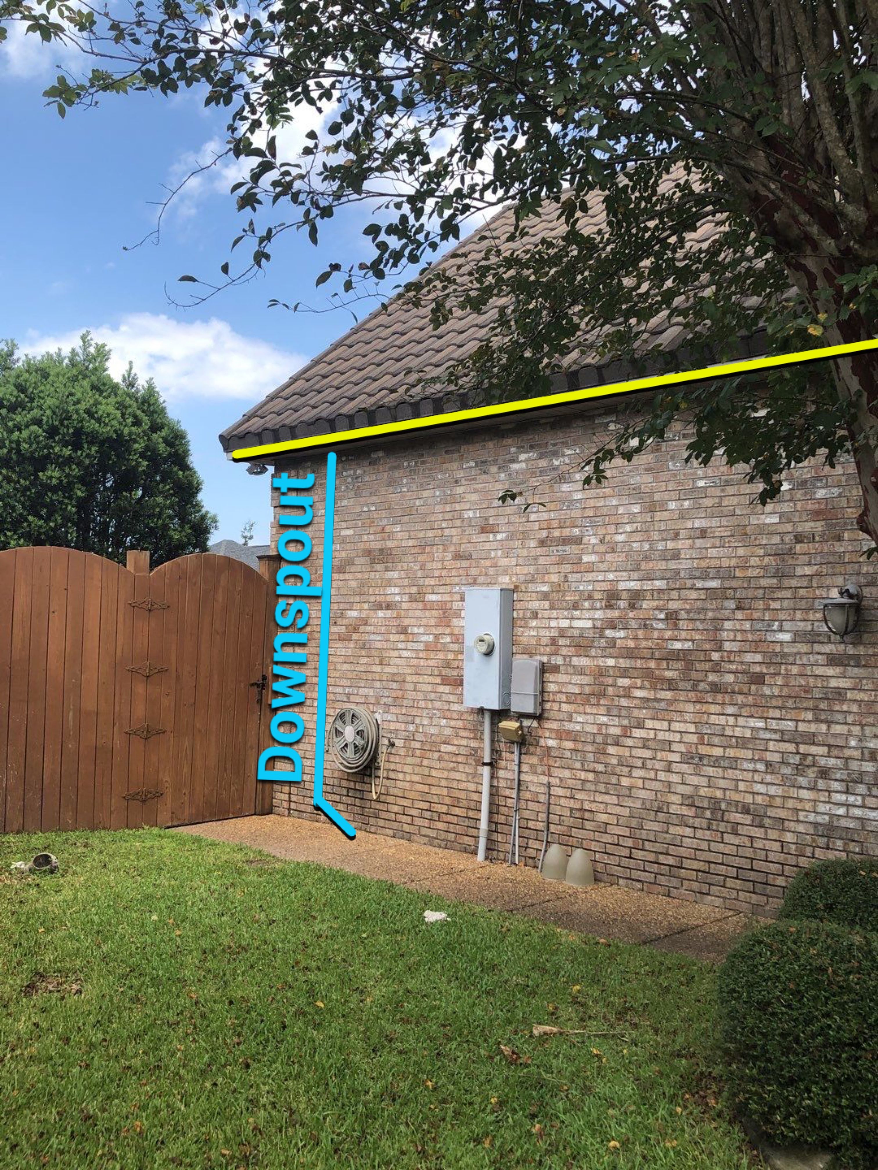 Seamless Gutter Installation with Wicker Color K-Style Gutters and LeafBlaster Pro Mesh Gutter Guards by Gutter Professors