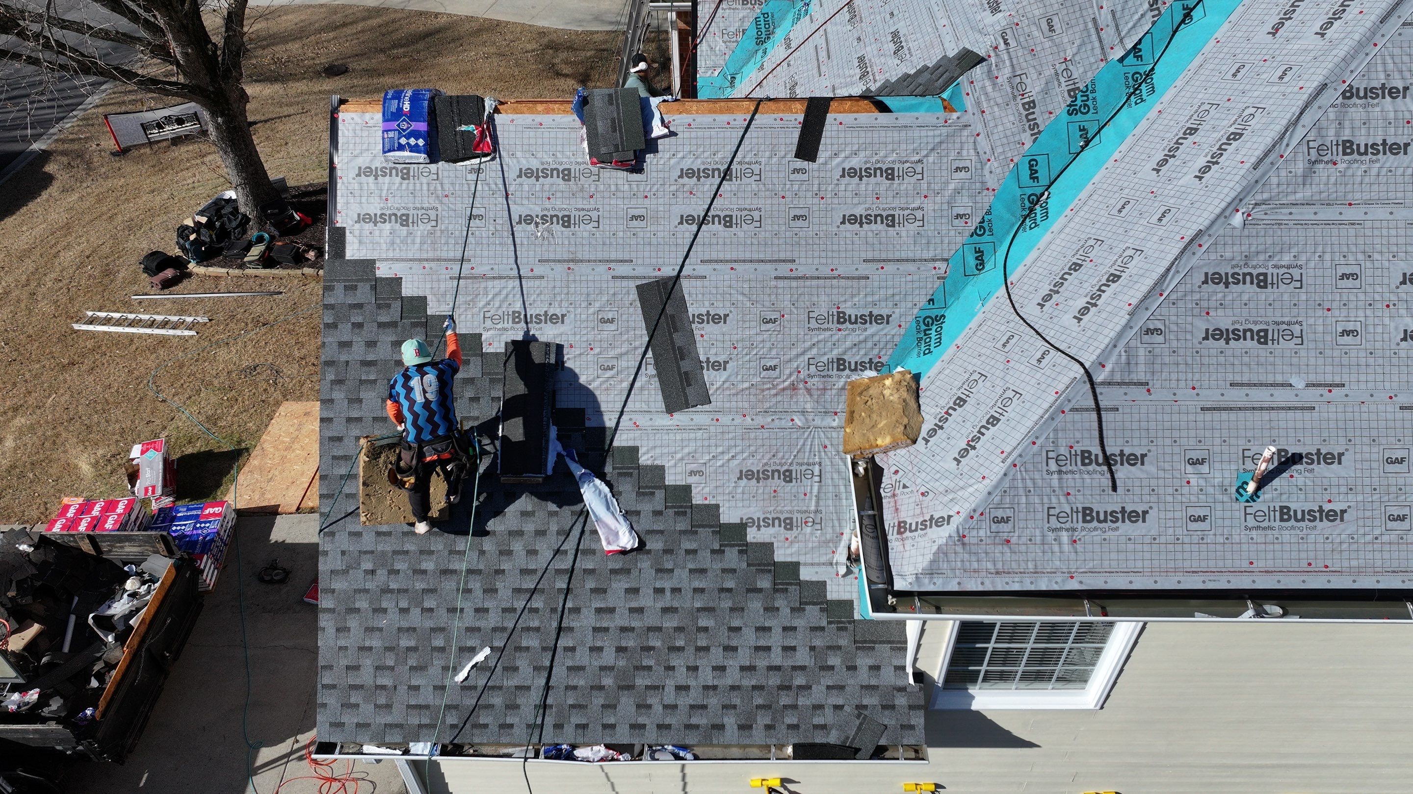 GAF Timberline HDZ in Pewter Grey by Element Pros Roofing, LLC