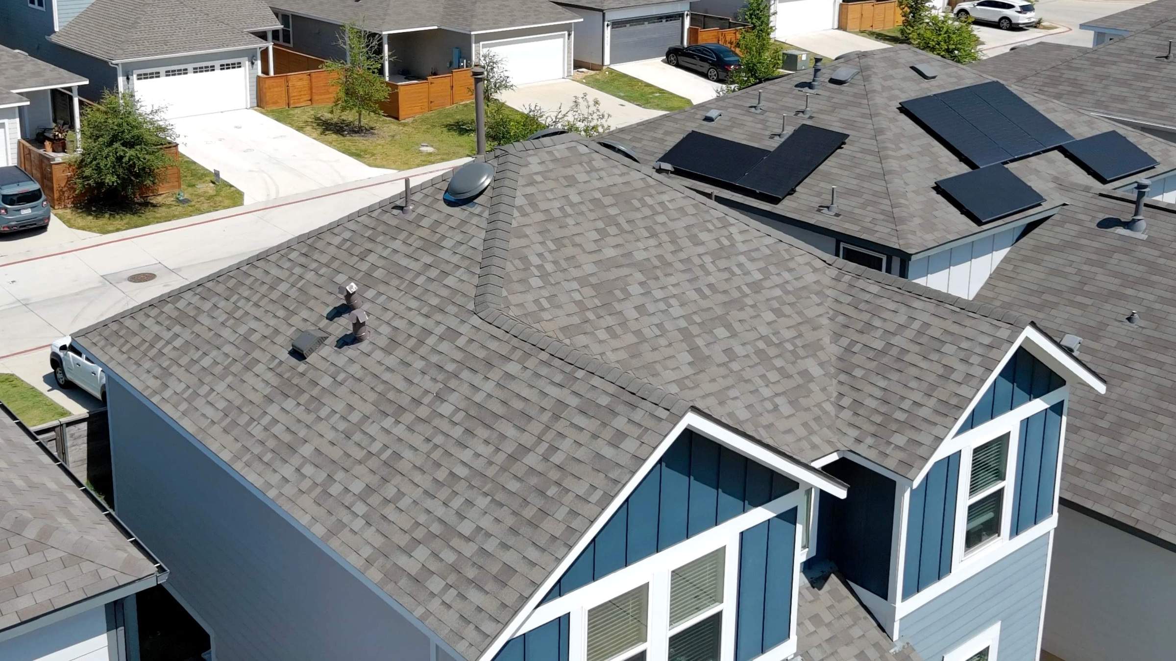 Duration Driftwood Roof Replacement in Austin by Skywall Construction LLC