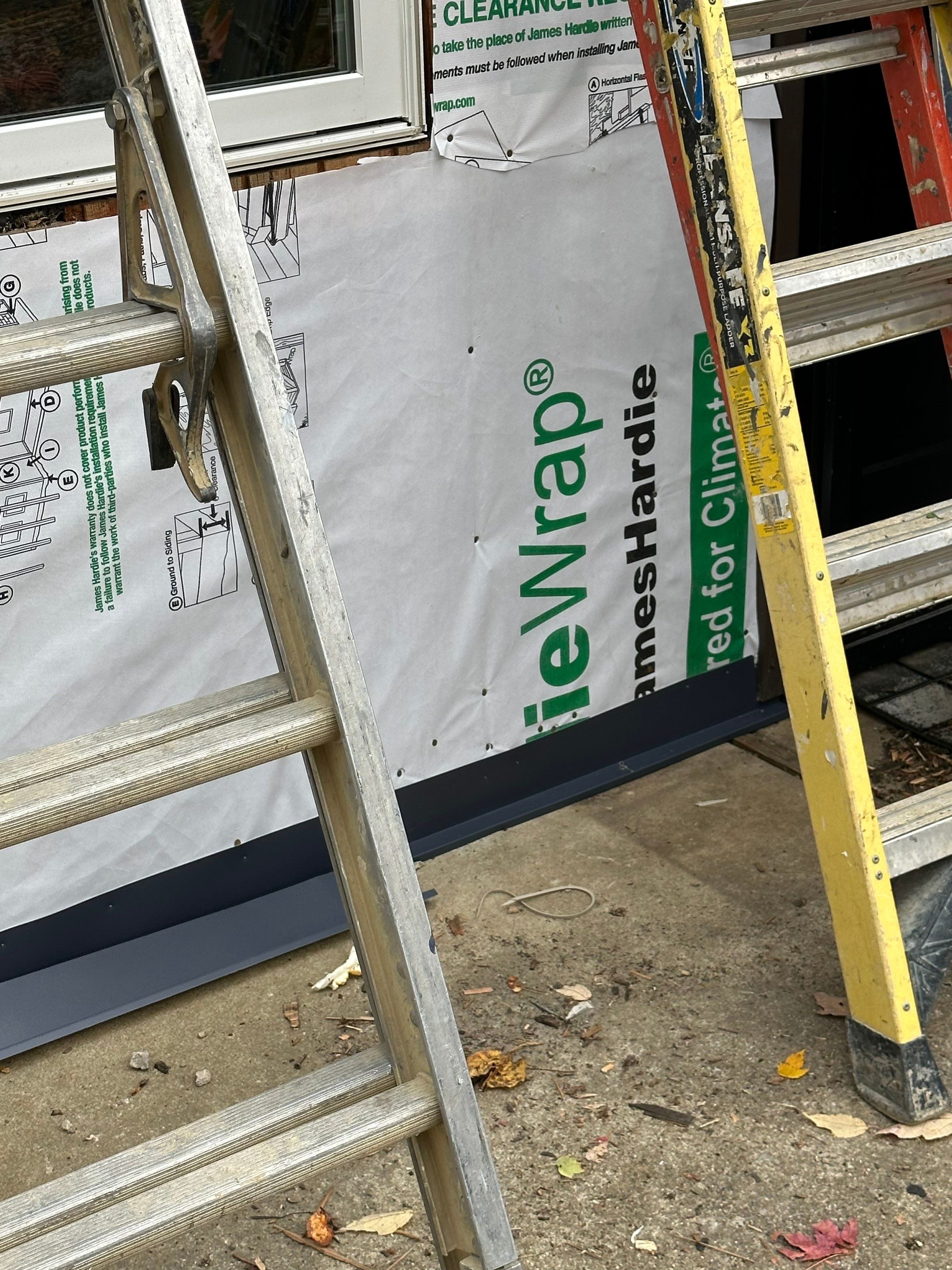 Siding Installation using James Hardie Board & Batten Siding by Best Roofing & Siding Company