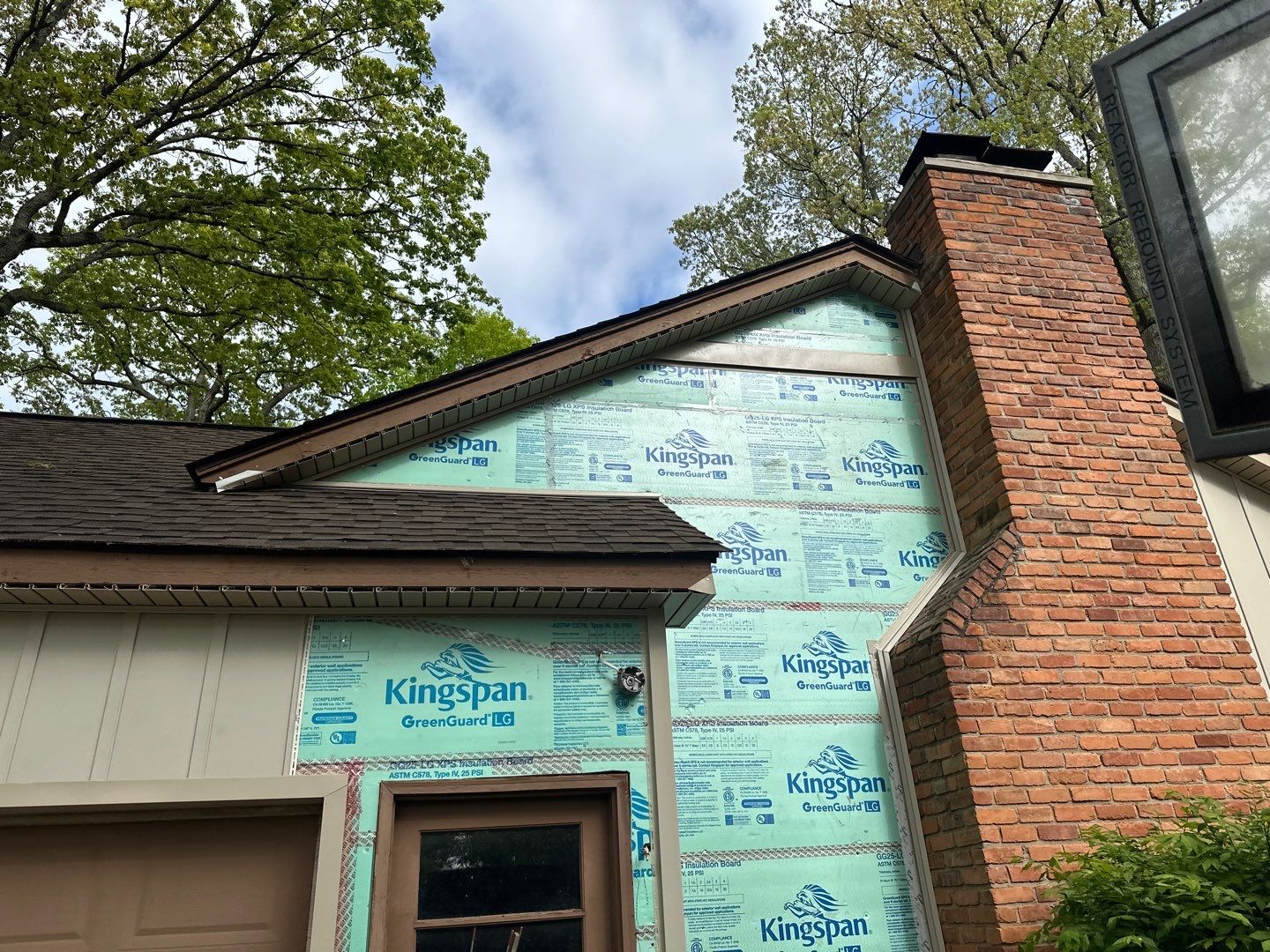 Siding Installation using Alside Monterey Sand by 180 Contractors